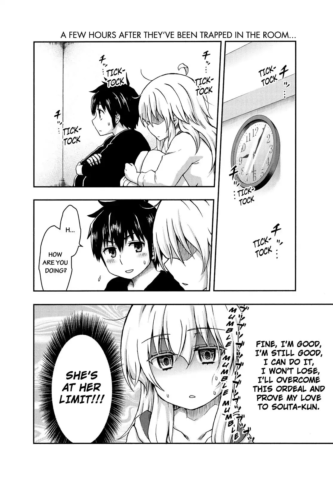 Aizawa-san Zoushoku Chapter 24 page 3 - Chapter 24: Aizawa-san and the Love Trap. Part 3