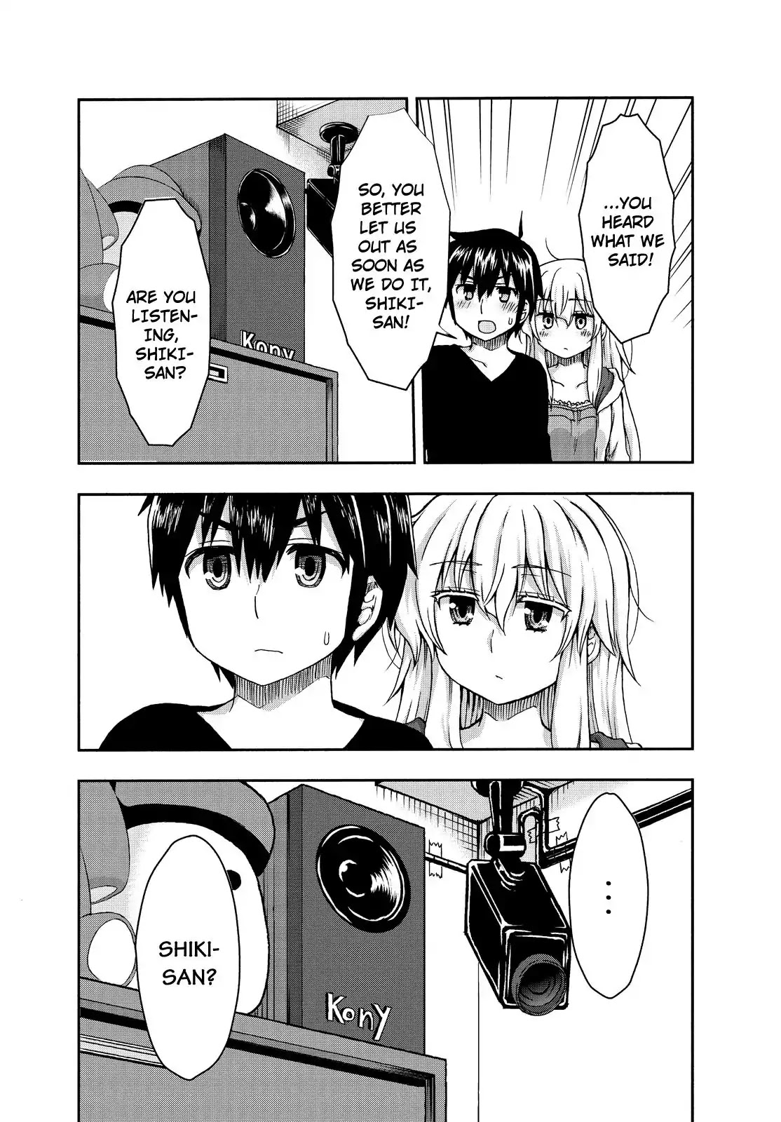 Aizawa-san Zoushoku Chapter 24 page 7 - Chapter 24: Aizawa-san and the Love Trap. Part 3