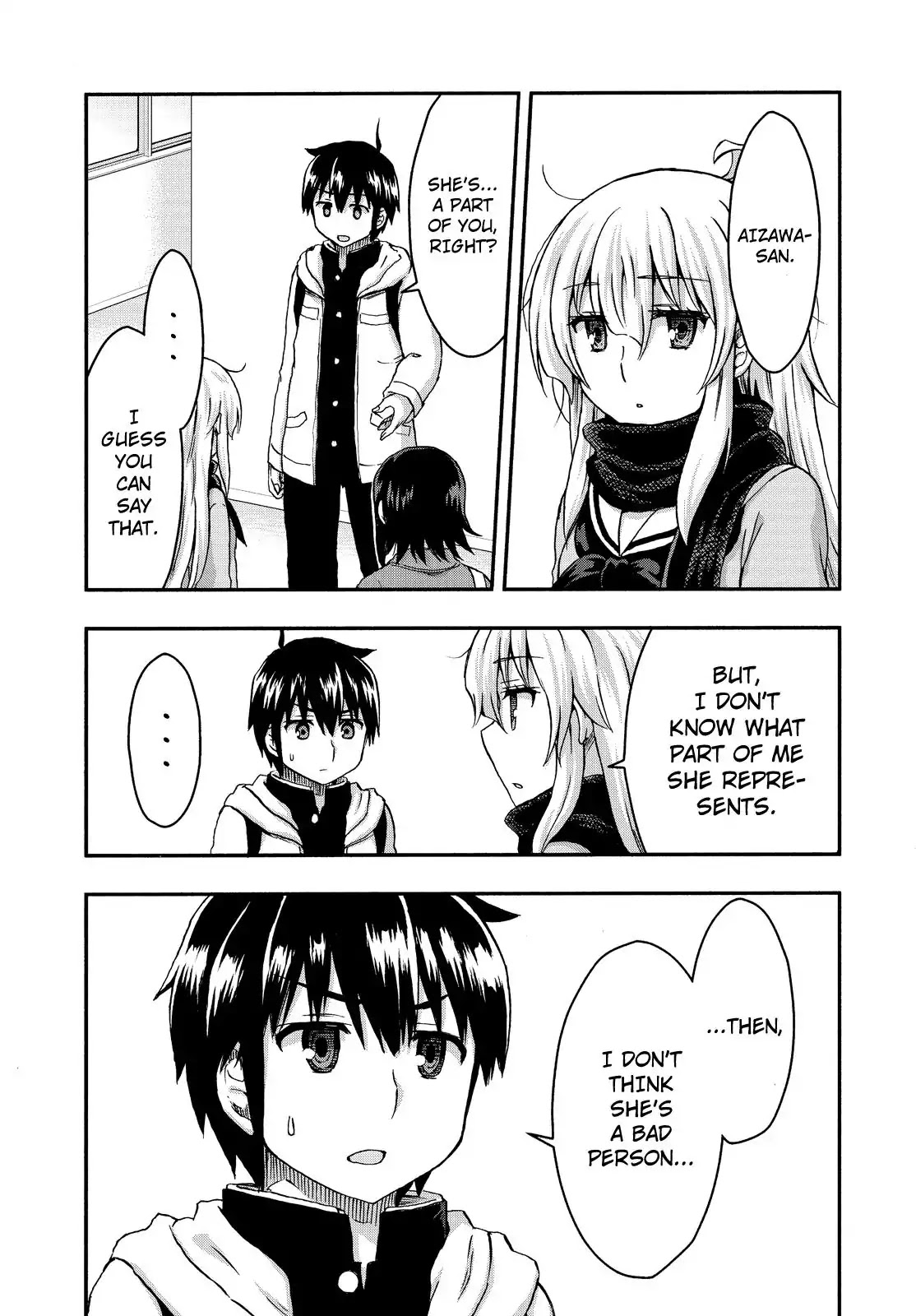 Aizawa-san Zoushoku Chapter 27 page 12 - Chapter 27: Aizawa-san is Concerned