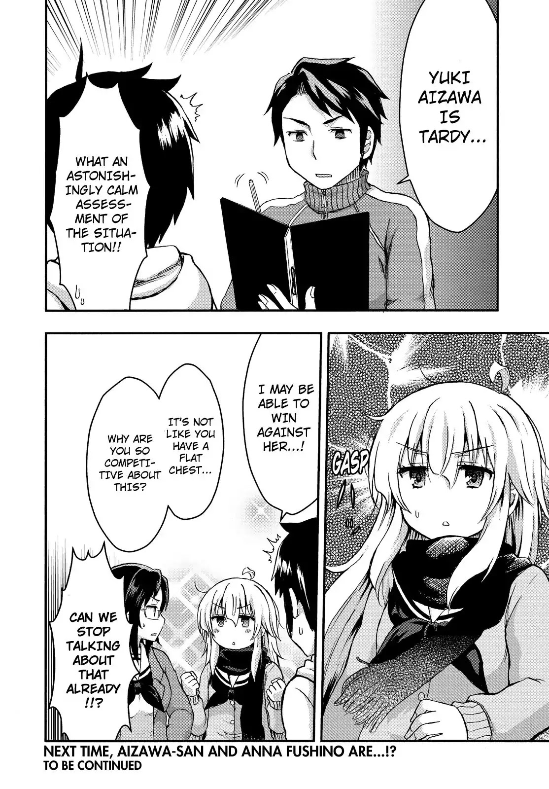 Aizawa-san Zoushoku Chapter 27 page 19 - Chapter 27: Aizawa-san is Concerned