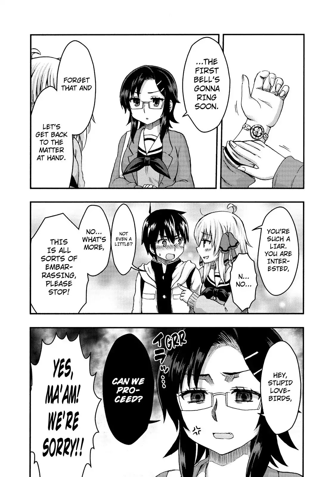 Aizawa-san Zoushoku Chapter 27 page 8 - Chapter 27: Aizawa-san is Concerned