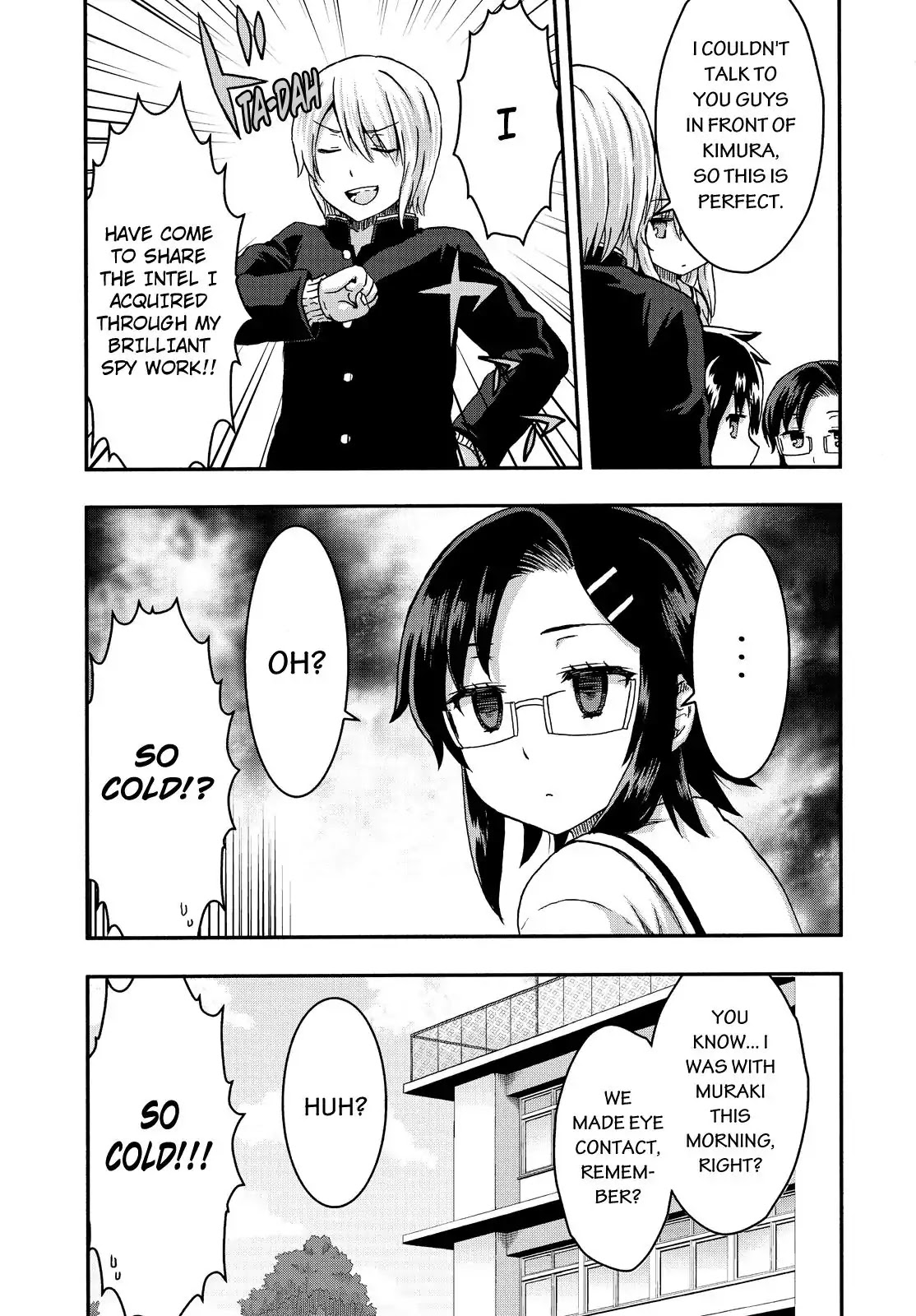 Aizawa-san Zoushoku Chapter 28 page 12 - Chapter 28: Anna Fushino, on the Run