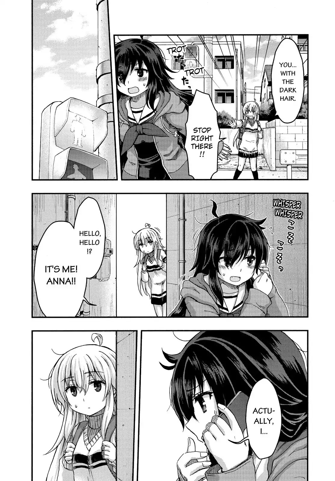 Aizawa-san Zoushoku Chapter 28 page 14 - Chapter 28: Anna Fushino, on the Run