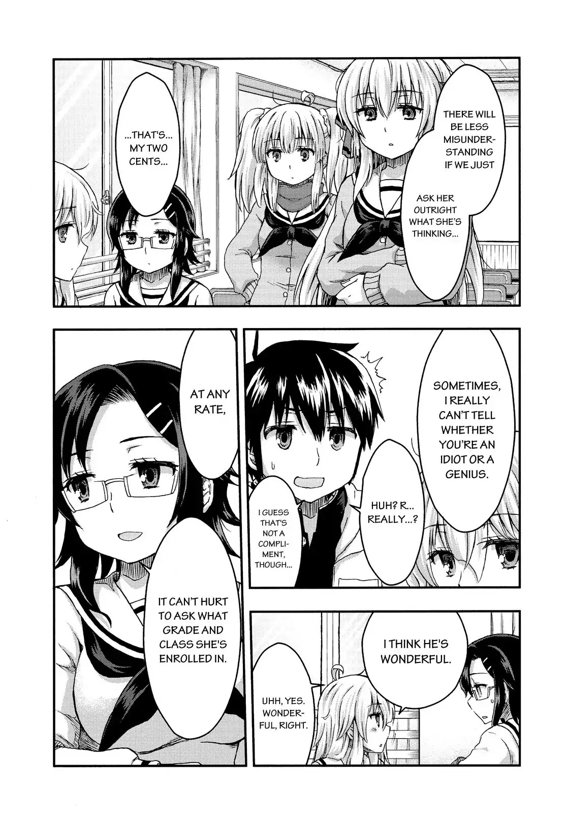 Aizawa-san Zoushoku Chapter 28 page 8 - Chapter 28: Anna Fushino, on the Run