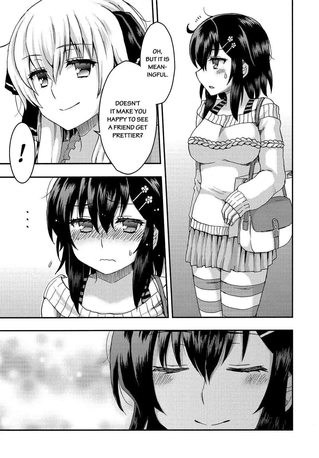 Aizawa-san Zoushoku Chapter 29.5 page 10 - Chapter 29.5: Ozeki-san Dresses Up