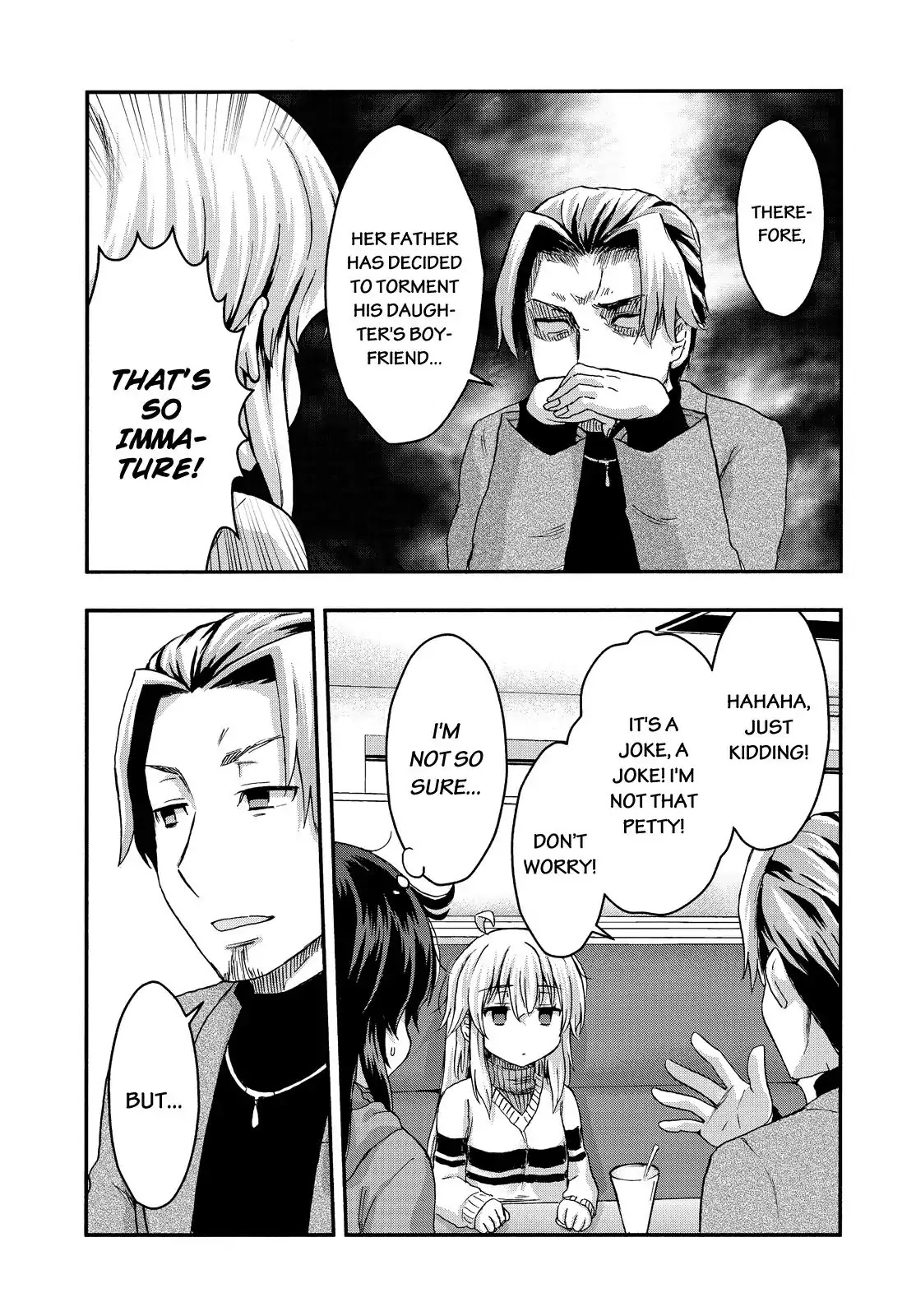 Aizawa-san Zoushoku Chapter 29 page 16 - Chapter 29: Aizawa-san and the Fear For the Future