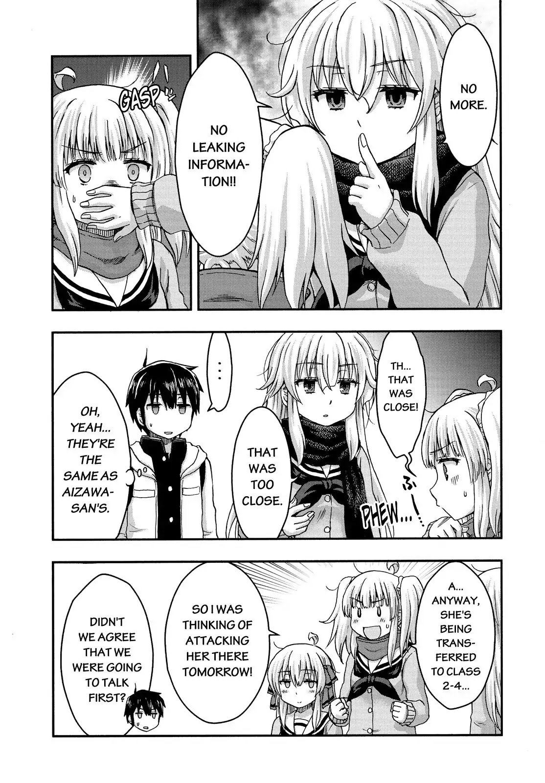 Aizawa-san Zoushoku Chapter 29 page 4 - Chapter 29: Aizawa-san and the Fear For the Future
