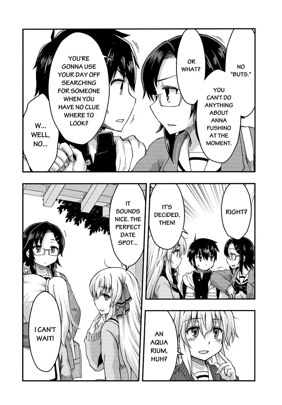 Aizawa-san Zoushoku Chapter 29 page 7 - Chapter 29: Aizawa-san and the Fear For the Future
