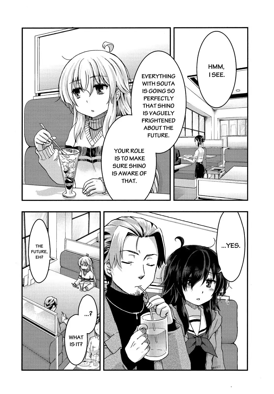 Aizawa-san Zoushoku Chapter 29 page 9 - Chapter 29: Aizawa-san and the Fear For the Future