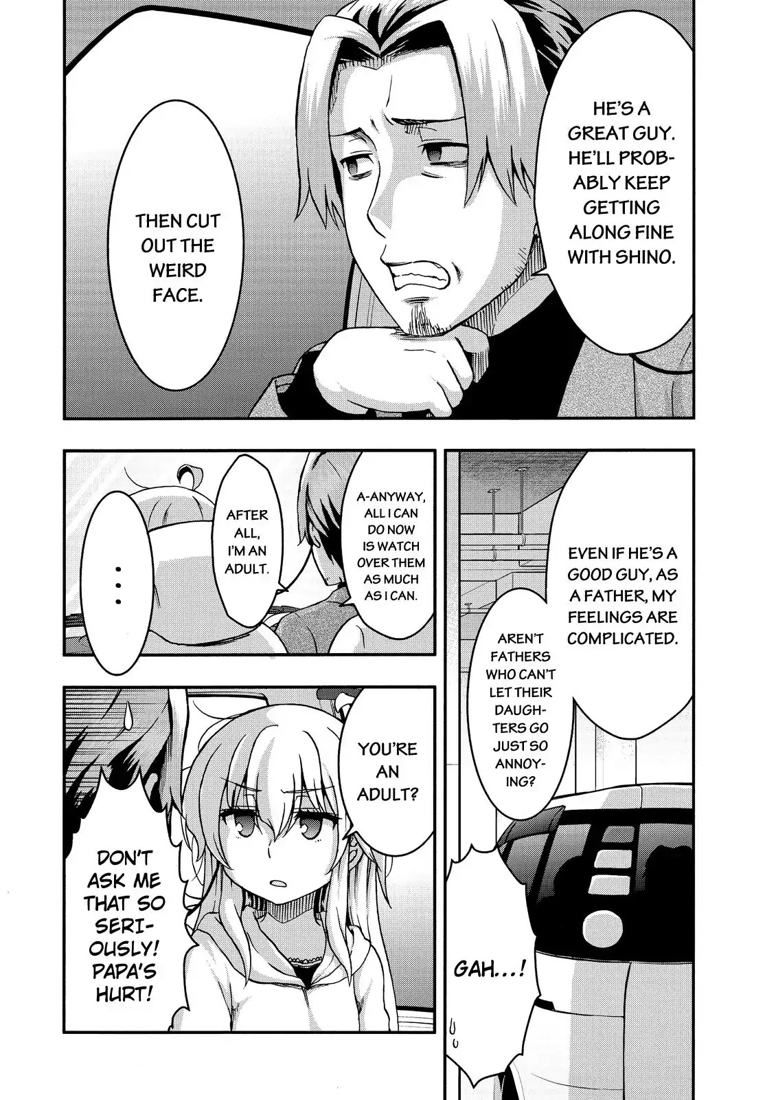 Aizawa-san Zoushoku Chapter 33 page 3 - Chapter 33: Aizawa-san and Feedback