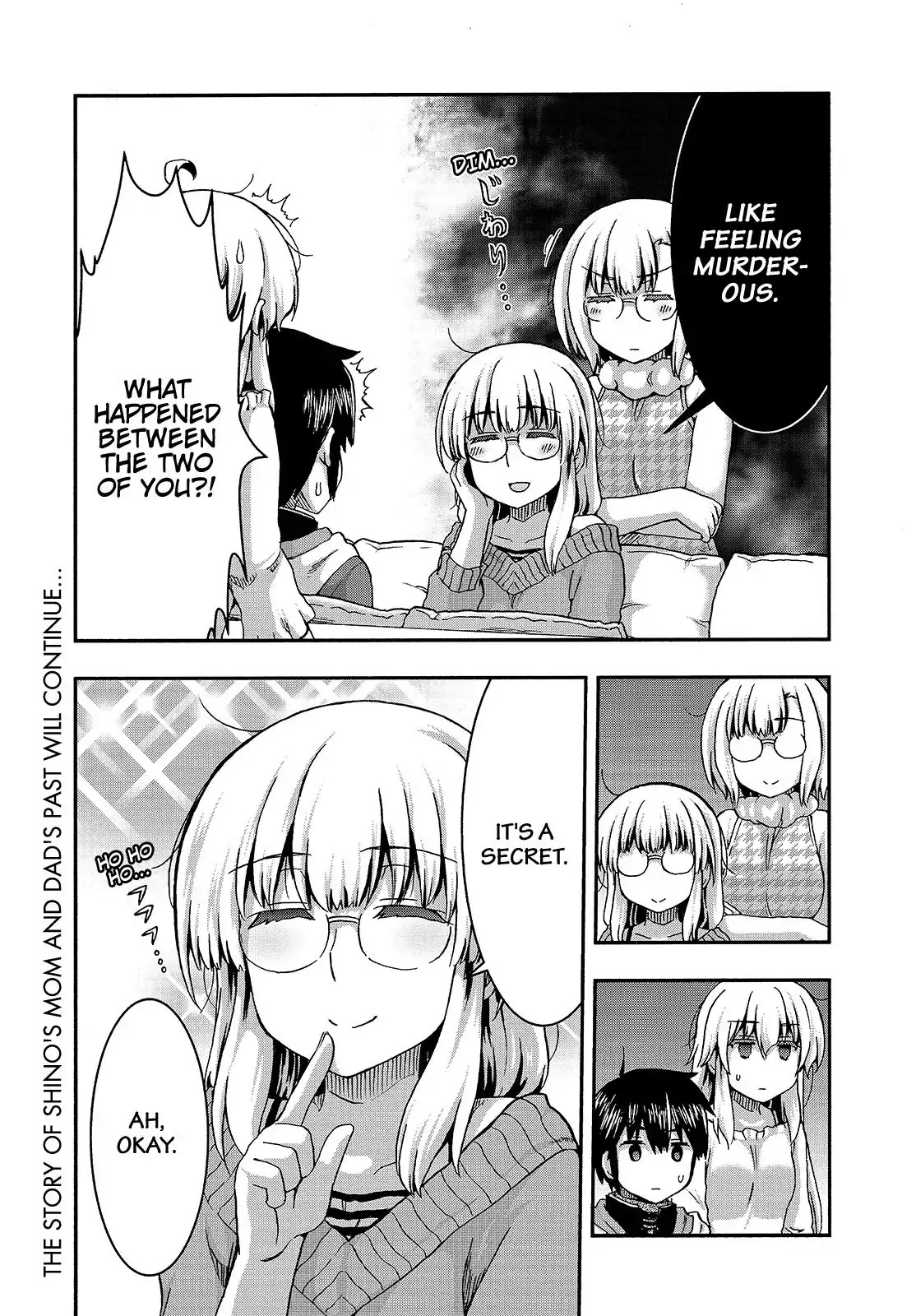 Aizawa-san Zoushoku Chapter 34 page 17 - Chapter 34: Aizawa-san and Her Mother's Past, Part 1