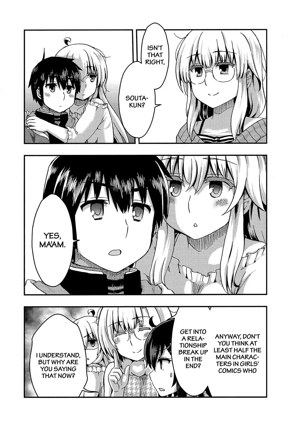 Aizawa-san Zoushoku Chapter 34 page 7 - Chapter 34: Aizawa-san and Her Mother's Past, Part 1