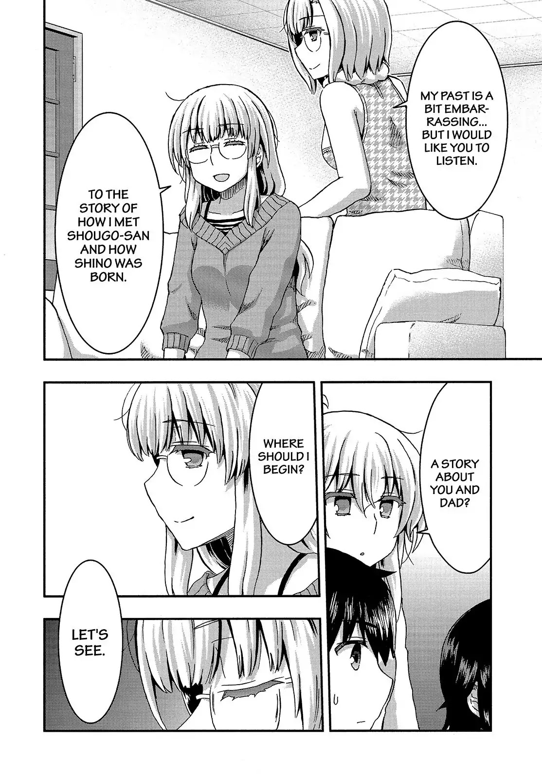 Aizawa-san Zoushoku Chapter 34 page 9 - Chapter 34: Aizawa-san and Her Mother's Past, Part 1