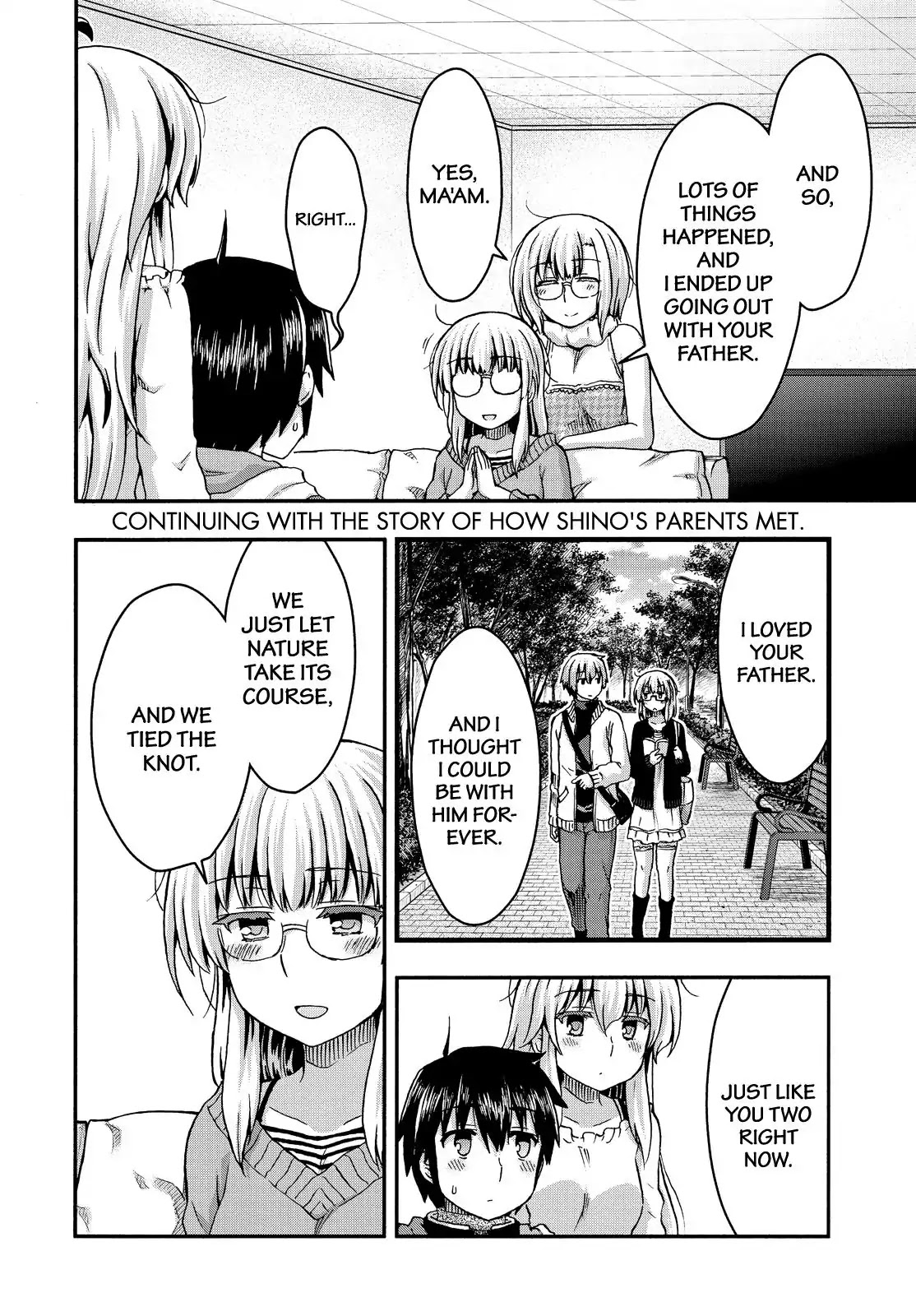 Aizawa-san Zoushoku Chapter 35 page 3 - Chapter 35: Aizawa-san and Her Mother's Past, Part 2