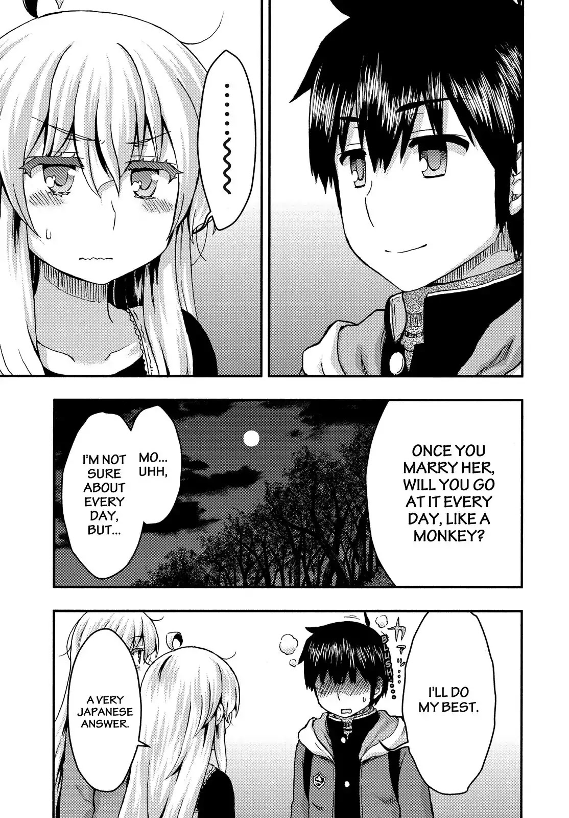 Aizawa-san Zoushoku Chapter 37 page 14 - Chapter 37: Aizawa-san and the Future Part 2