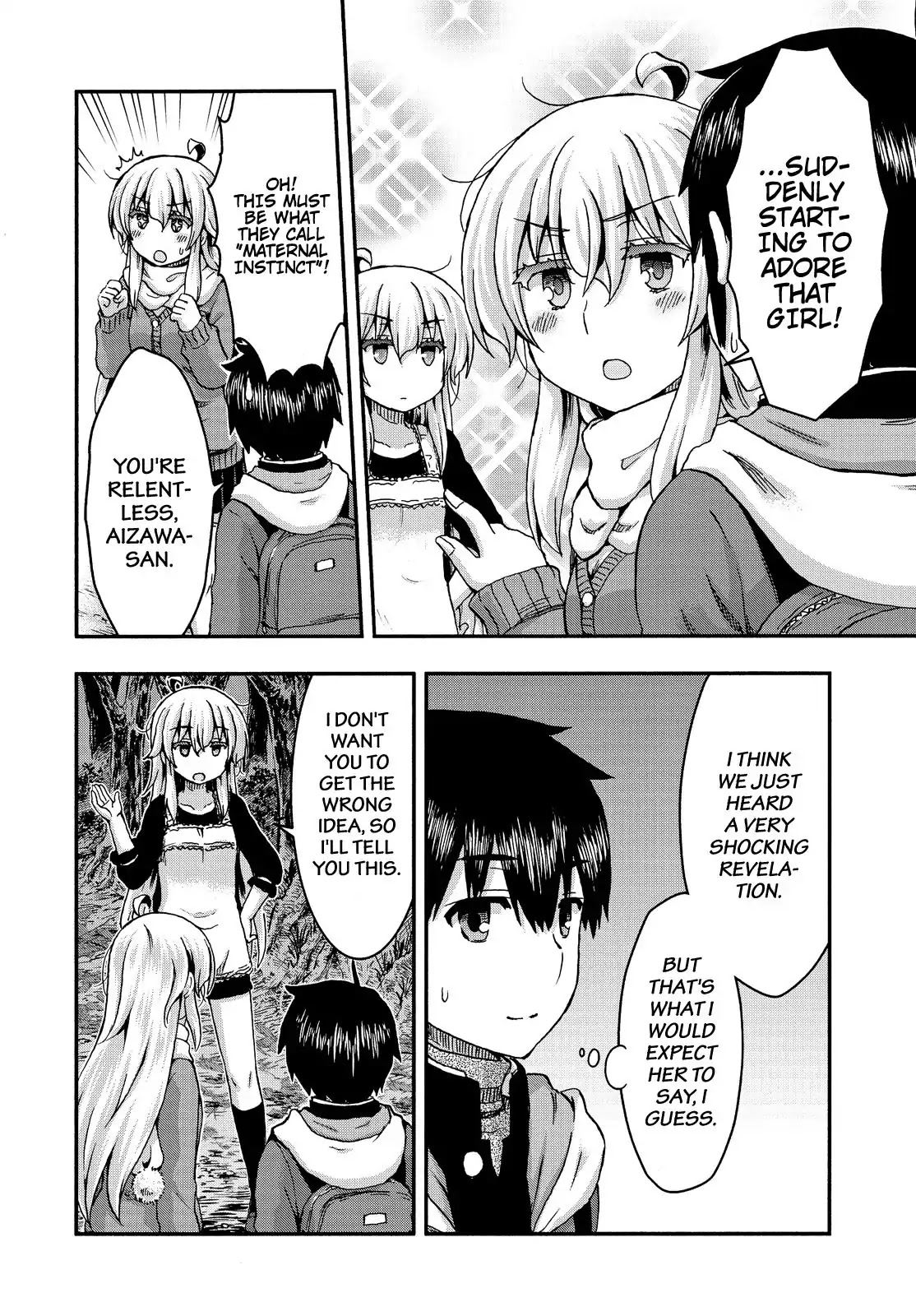 Aizawa-san Zoushoku Chapter 37 page 5 - Chapter 37: Aizawa-san and the Future Part 2
