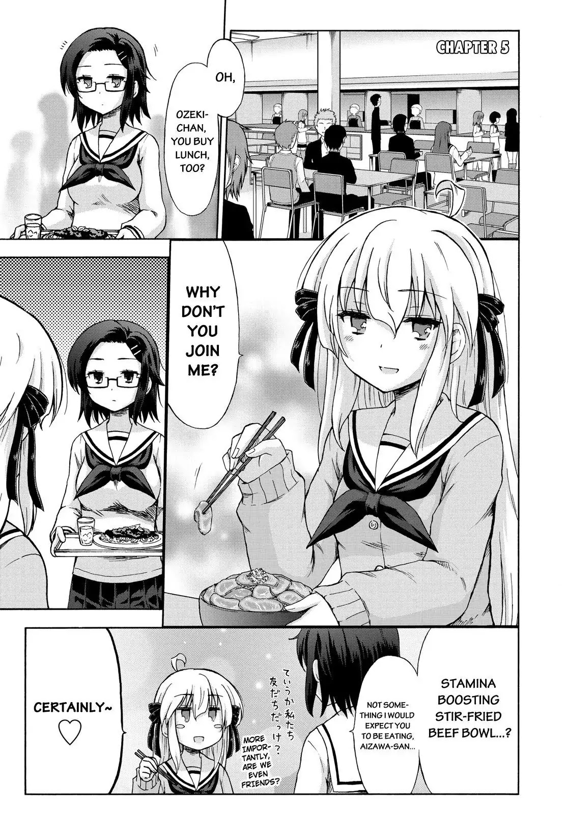 Aizawa-san Zoushoku Chapter 5 page 2 - Chapter 5: Aizawa-san Returns