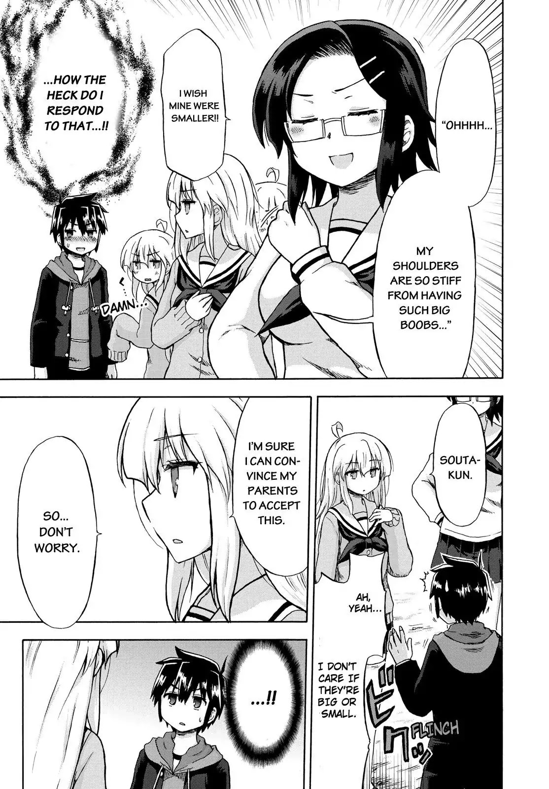 Aizawa-san Zoushoku Chapter 7 page 12 - Chapter 7: Aizawa-san Gets Worried Over