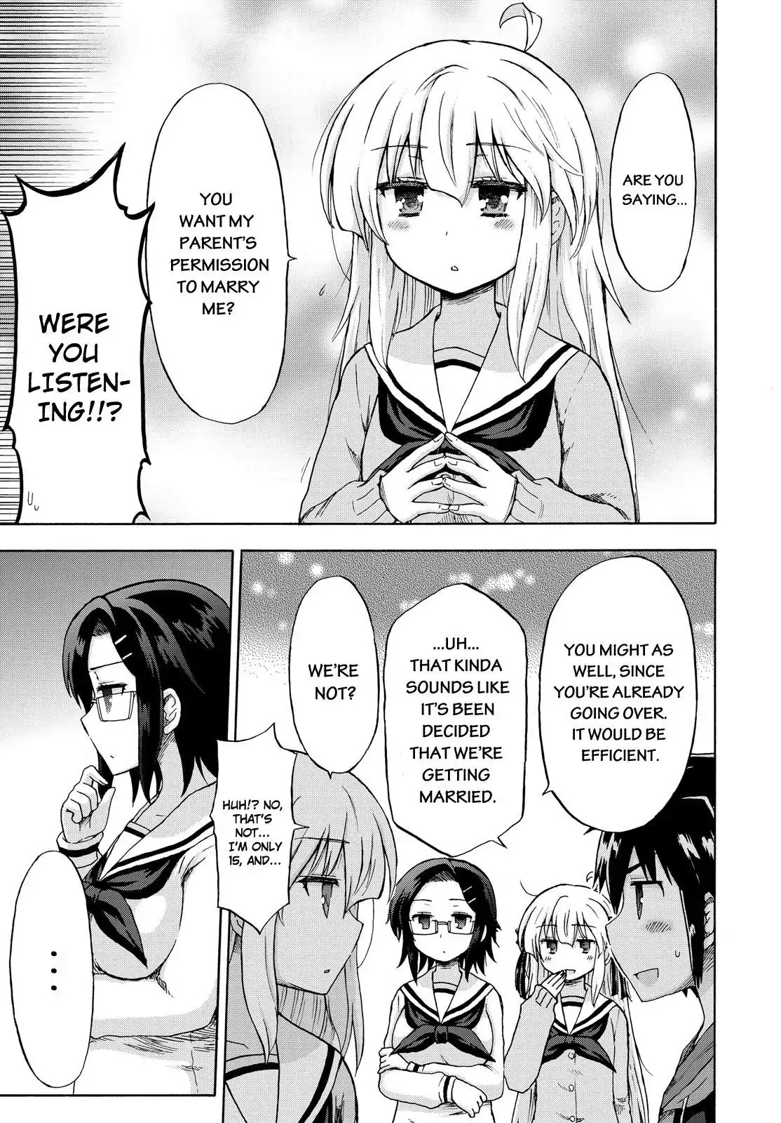 Aizawa-san Zoushoku Chapter 7 page 14 - Chapter 7: Aizawa-san Gets Worried Over