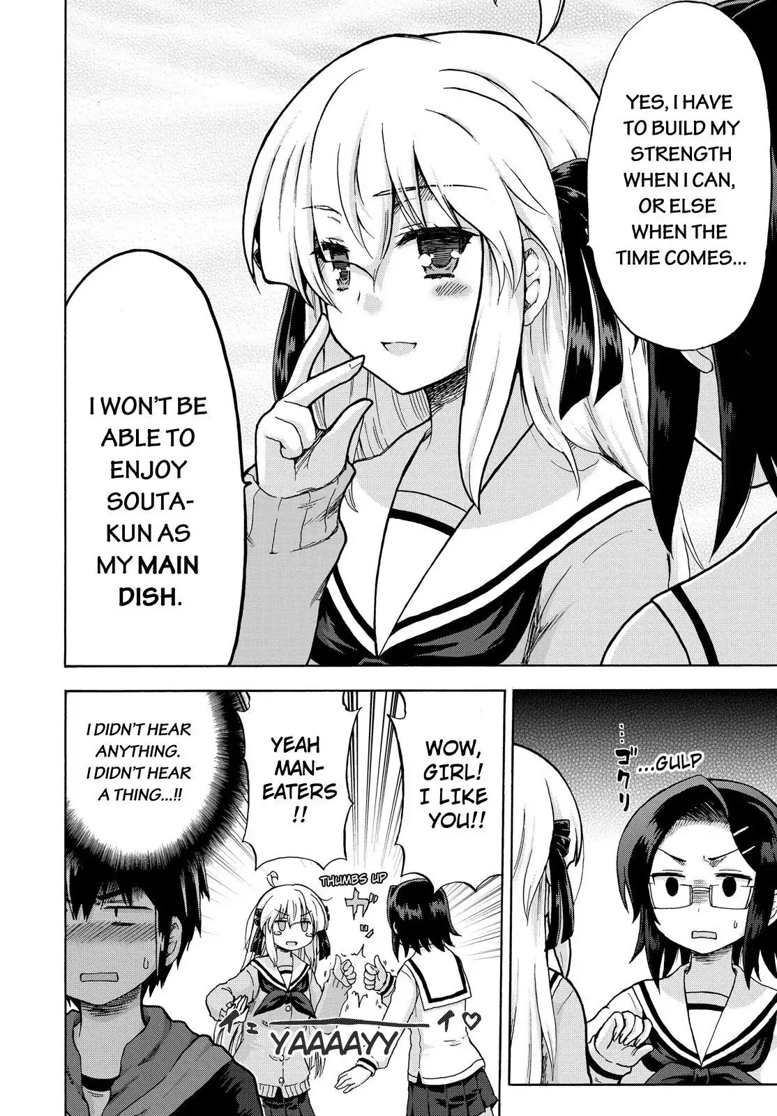 Aizawa-san Zoushoku Chapter 7 page 19 - Chapter 7: Aizawa-san Gets Worried Over
