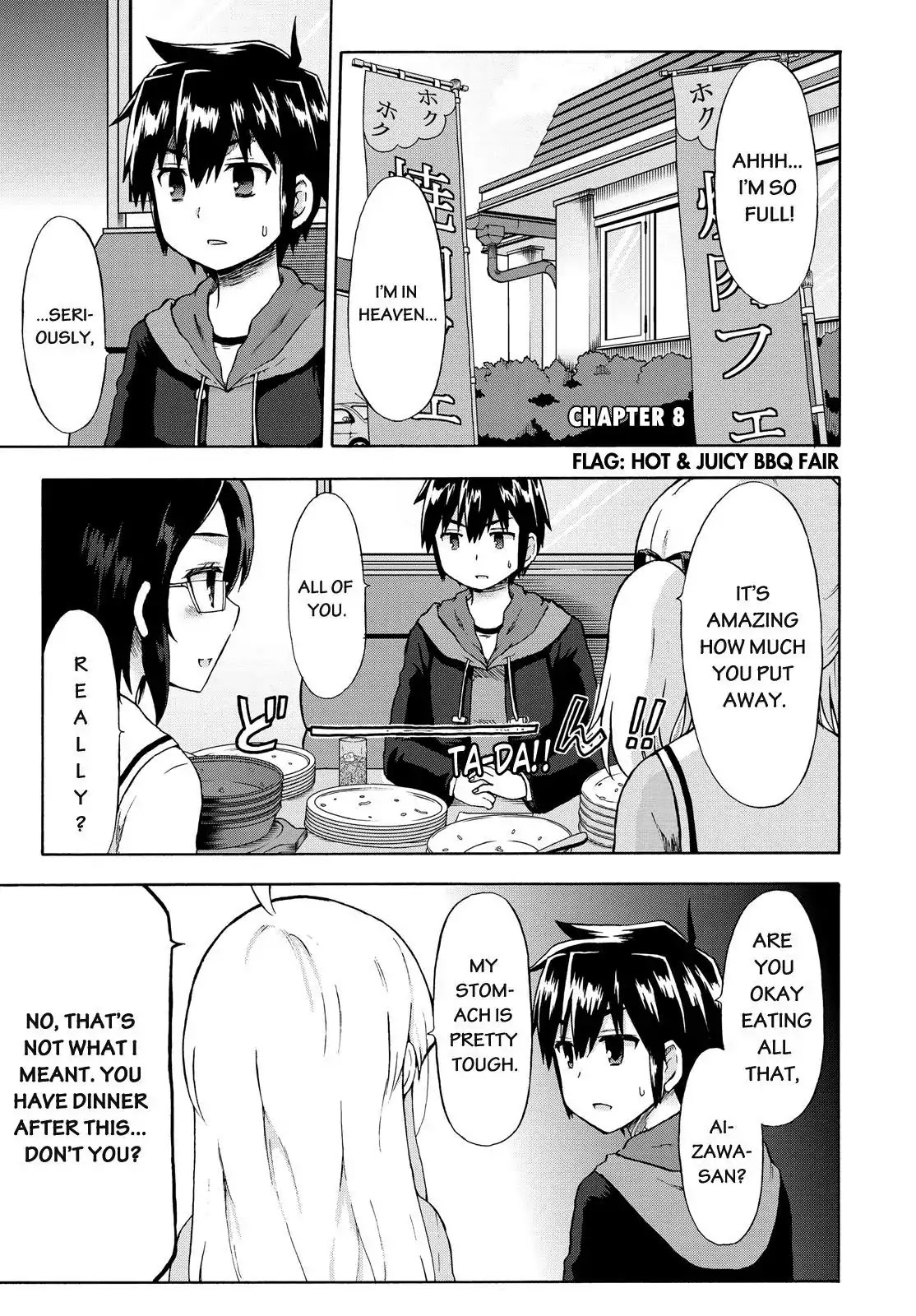 Aizawa-san Zoushoku Chapter 7 page 20 - Chapter 7: Aizawa-san Gets Worried Over