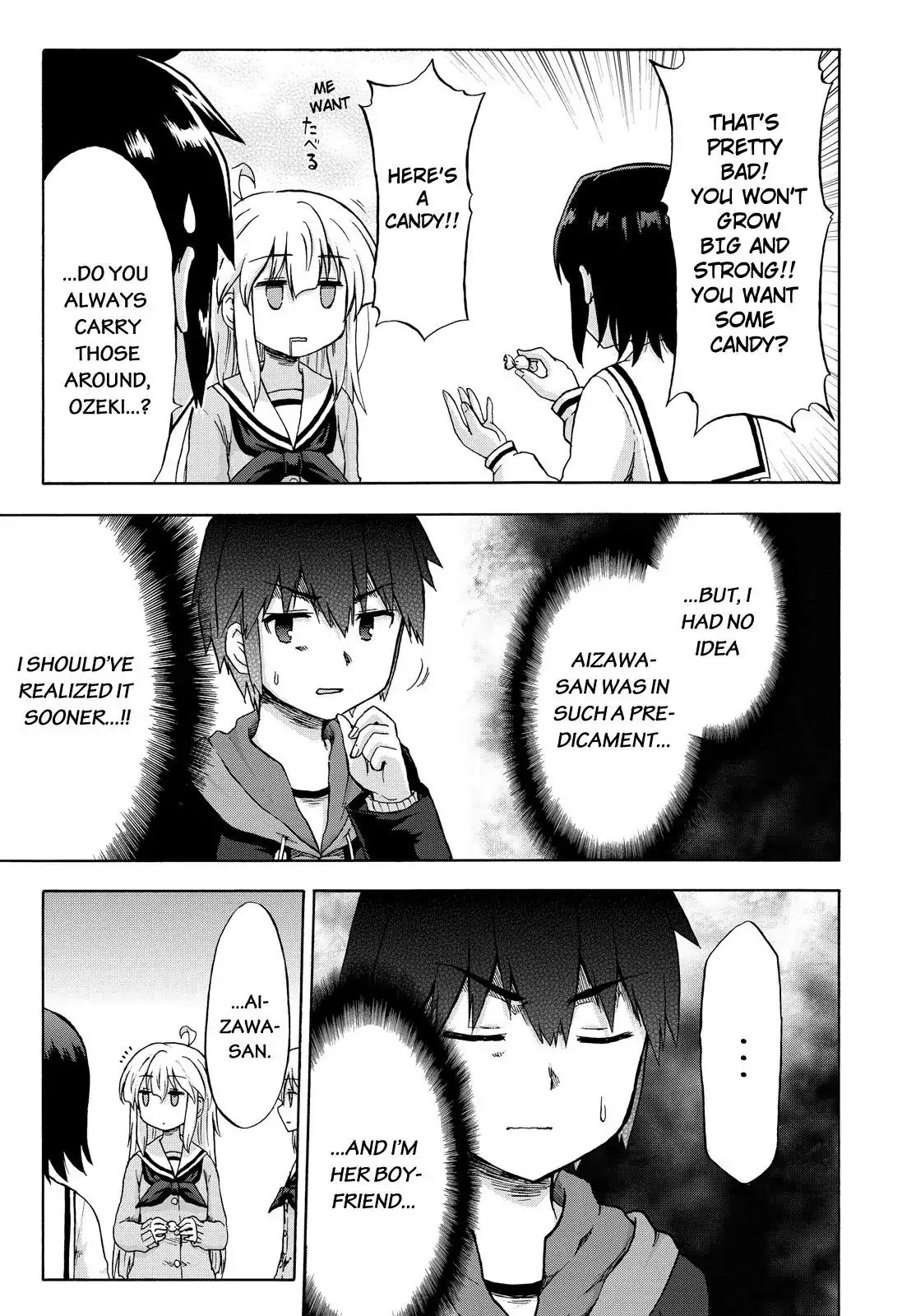 Aizawa-san Zoushoku Chapter 7 page 8 - Chapter 7: Aizawa-san Gets Worried Over