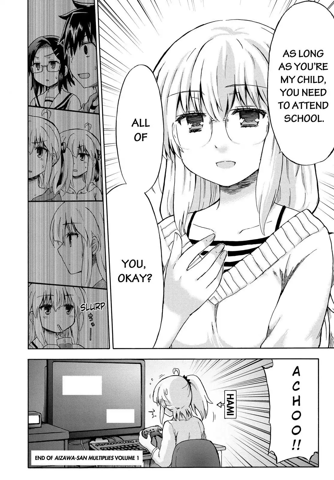 Aizawa-san Zoushoku Chapter 8 page 18 - Chapter 8: Aizawa-san Gets a House Call
