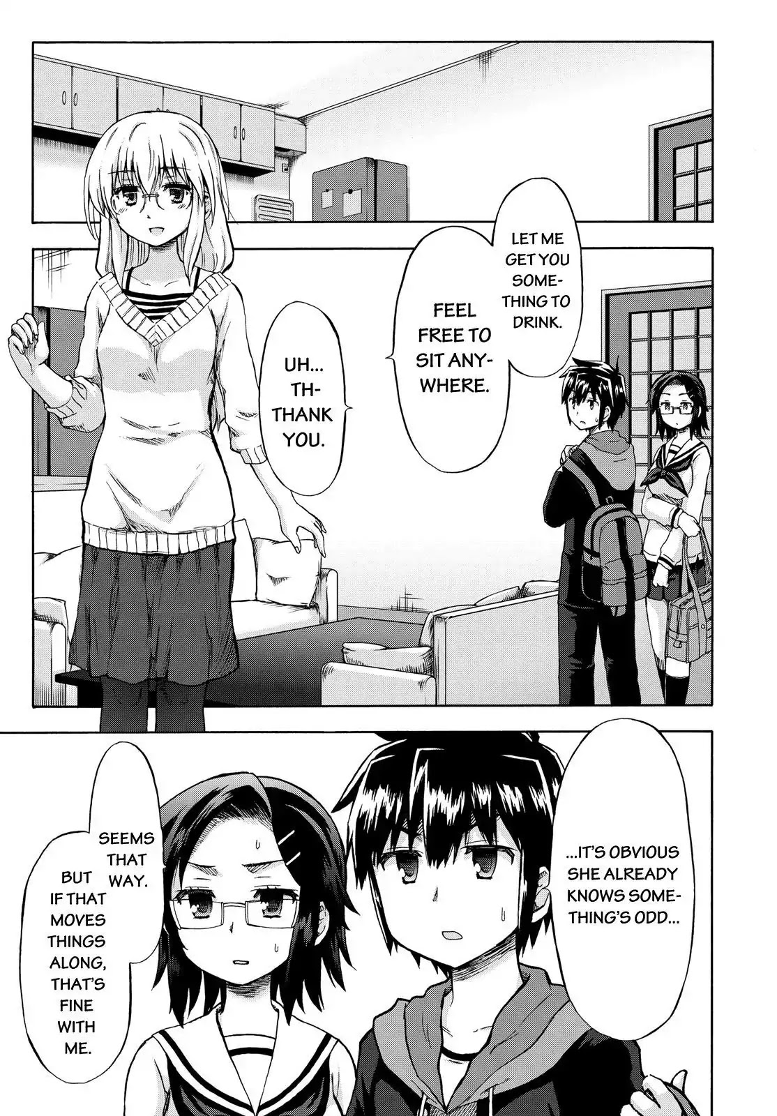 Aizawa-san Zoushoku Chapter 8 page 7 - Chapter 8: Aizawa-san Gets a House Call