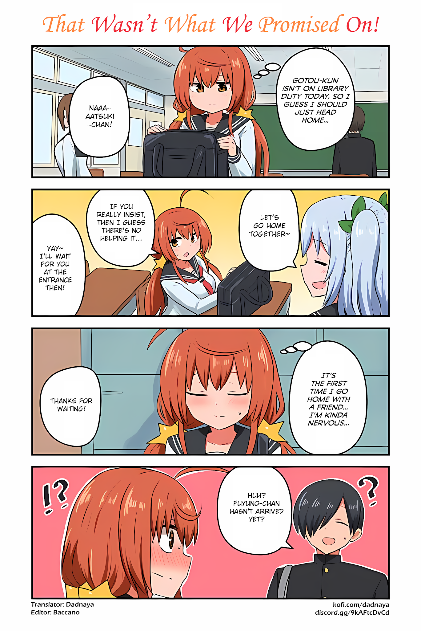 Aizen-san Can't Be Honest! Chapter 19 page 1 - Chapter 19: That Wasn't What We Promised On!