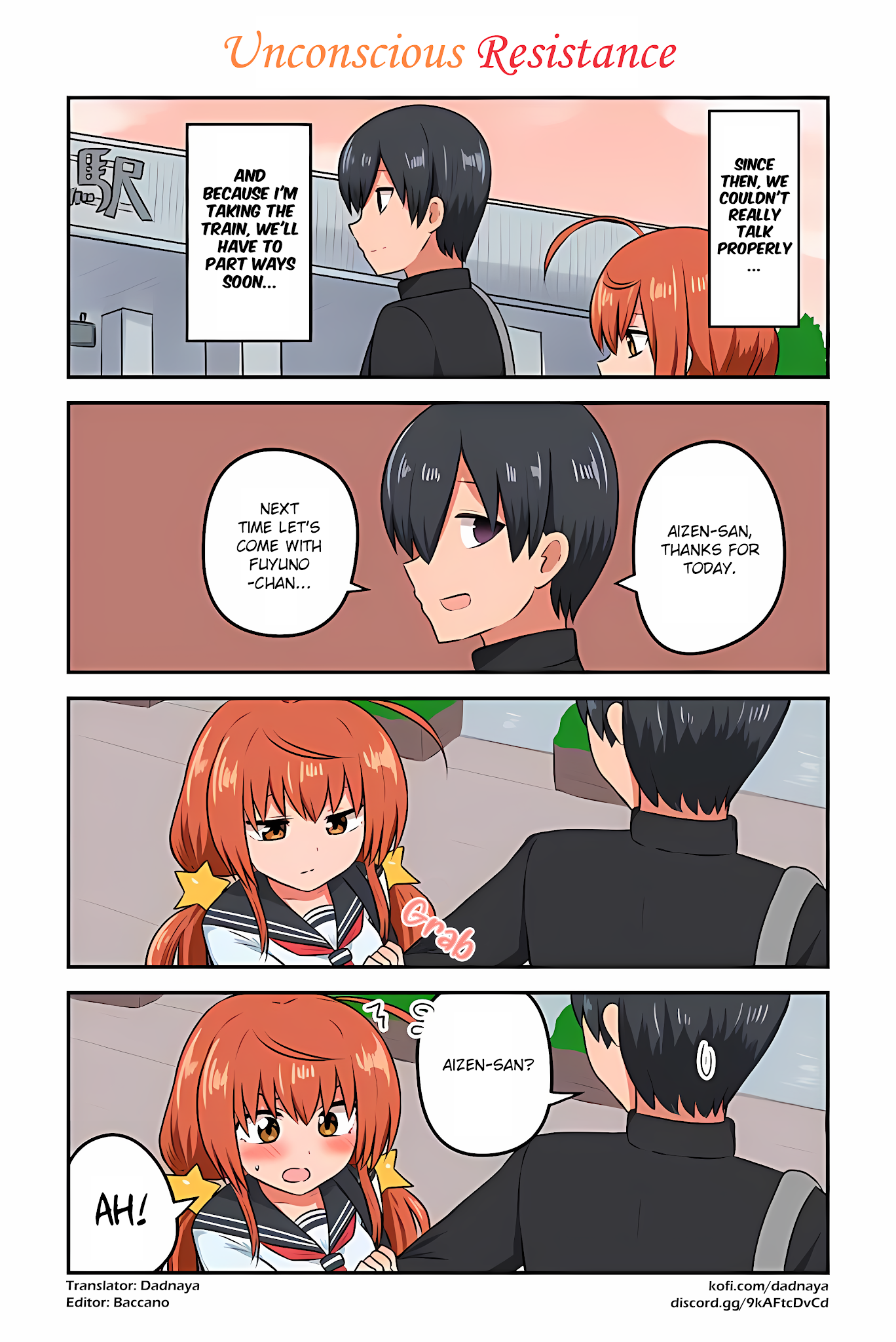 Aizen-san Can't Be Honest! Chapter 24 page 1 - Chapter 24: Unconscious Resistance