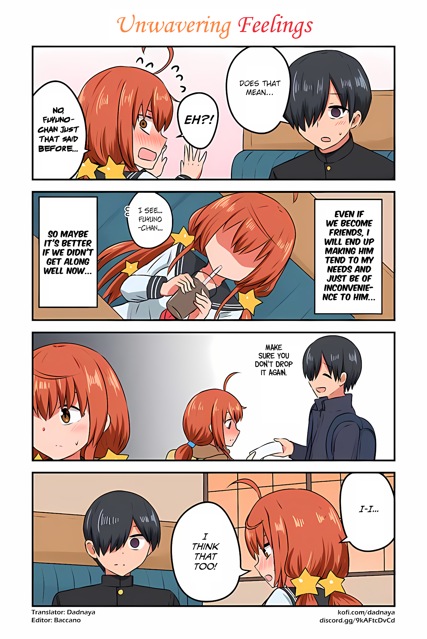 Aizen-san Can't Be Honest! Chapter 28 page 1 - Chapter 28: Unwavering Feelings