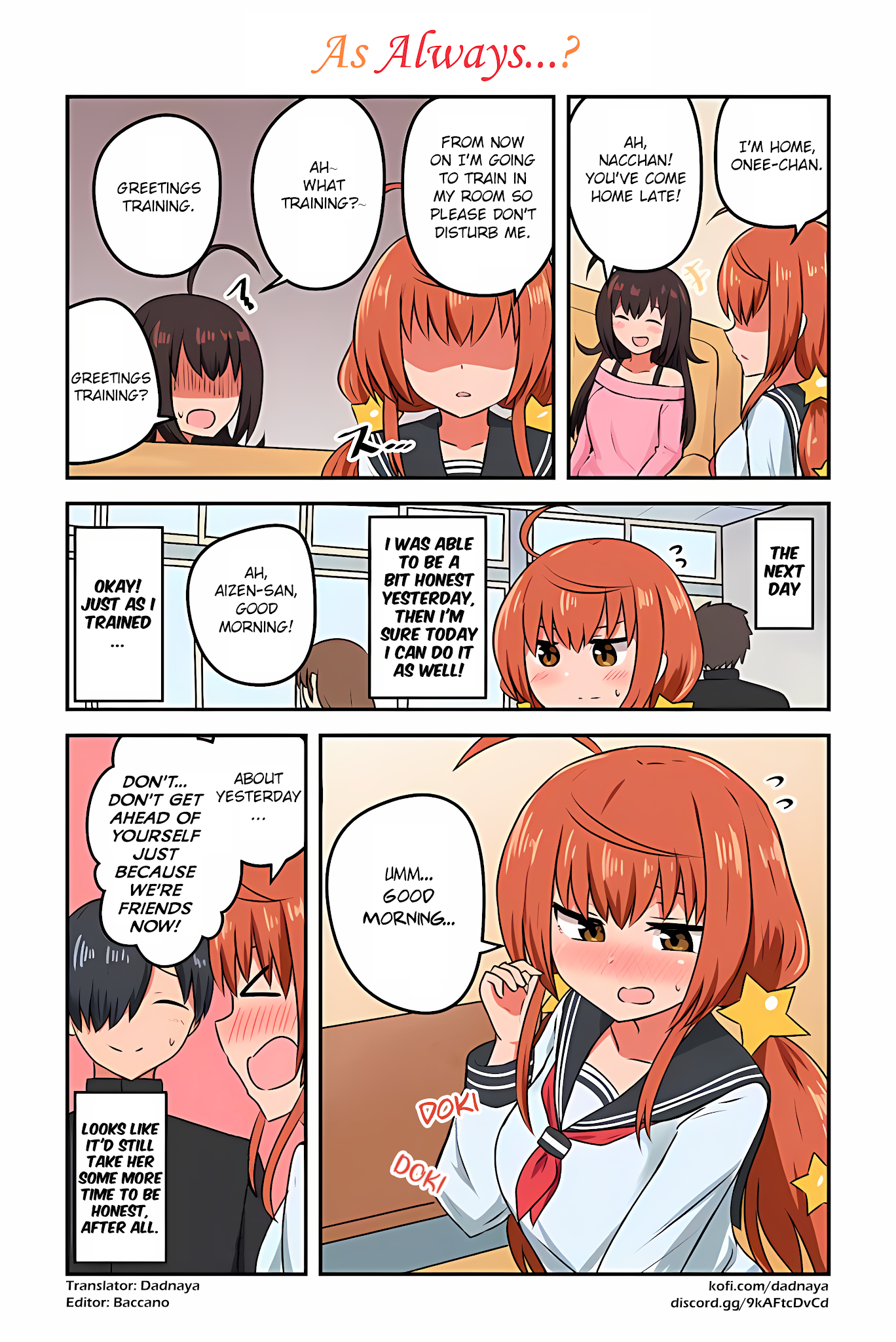 Aizen-san Can't Be Honest! Chapter 30 page 1 - Chapter 30: As Always...? [END]