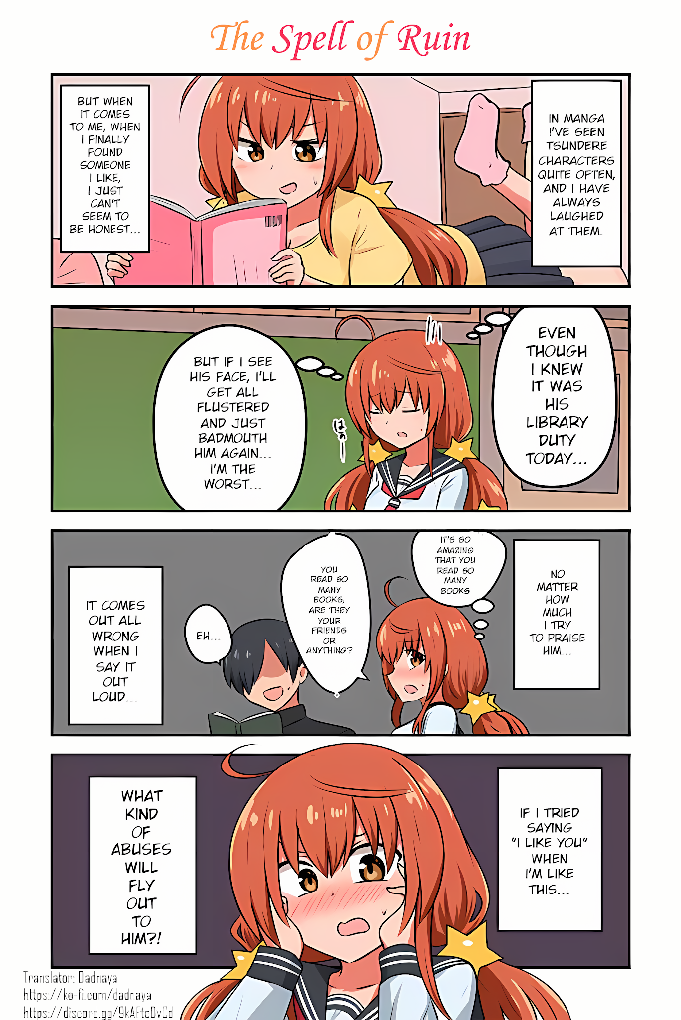 Aizen-san Can't Be Honest! Chapter 5 page 1 - Chapter 5: The Spell of Ruin