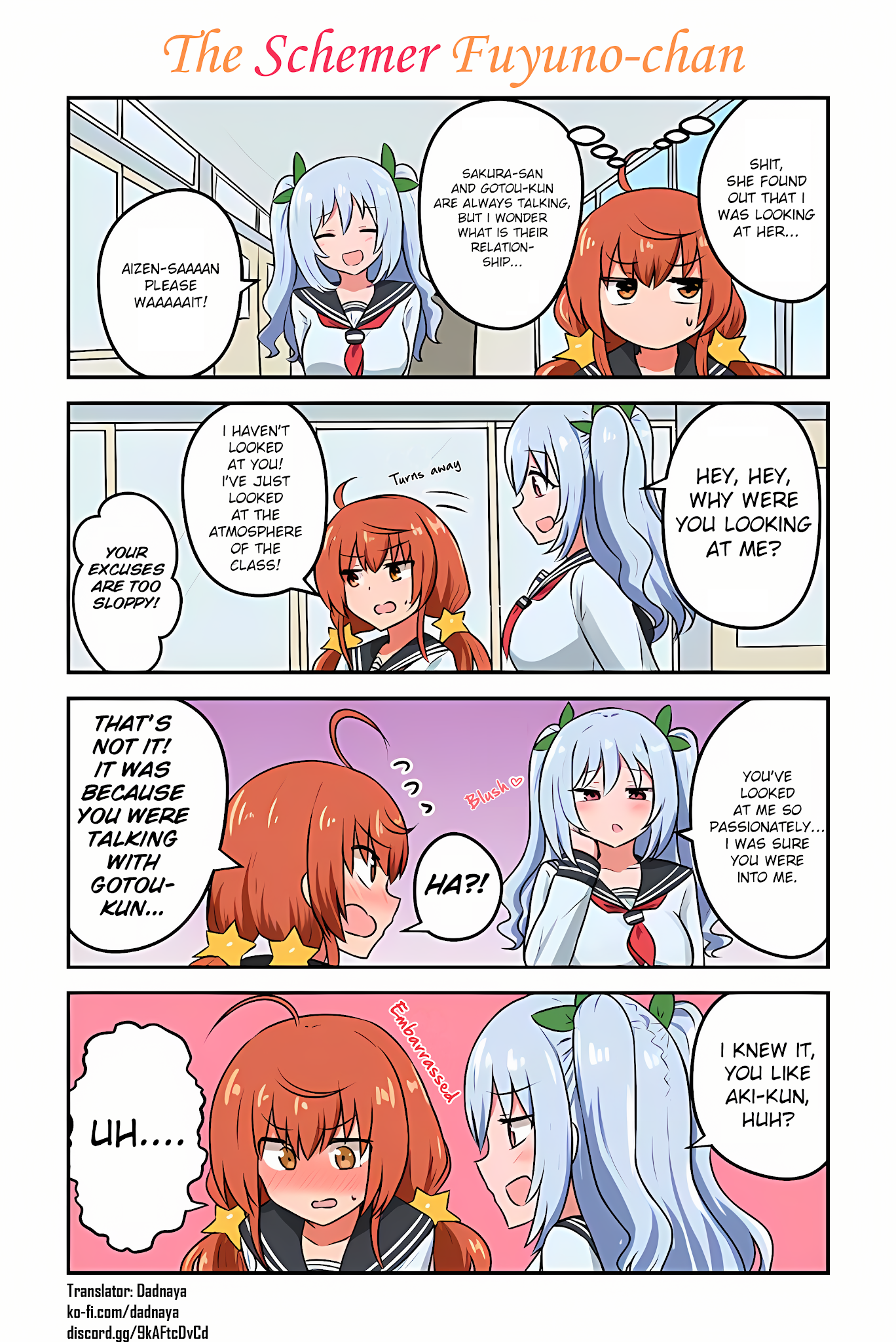 Aizen-san Can't Be Honest! Chapter 8 page 1 - Chapter 8: The Schemer Fuyuno-chan
