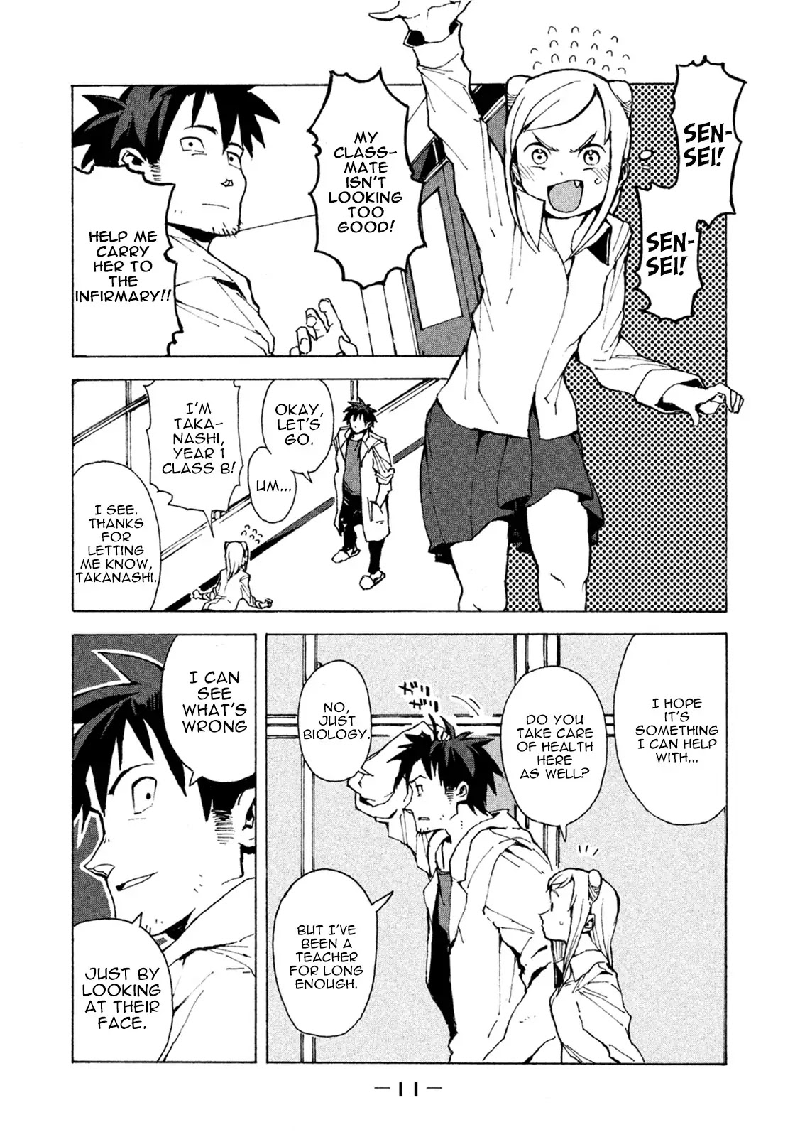 Ajin-chan wa Kataritai Chapter 1 page 10 - Chapter 1: Takahashi Tetsuo Wants to Communicate