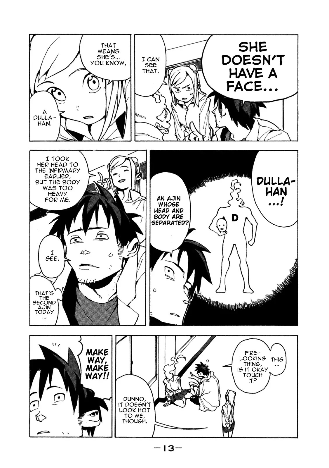 Ajin-chan wa Kataritai Chapter 1 page 12 - Chapter 1: Takahashi Tetsuo Wants to Communicate