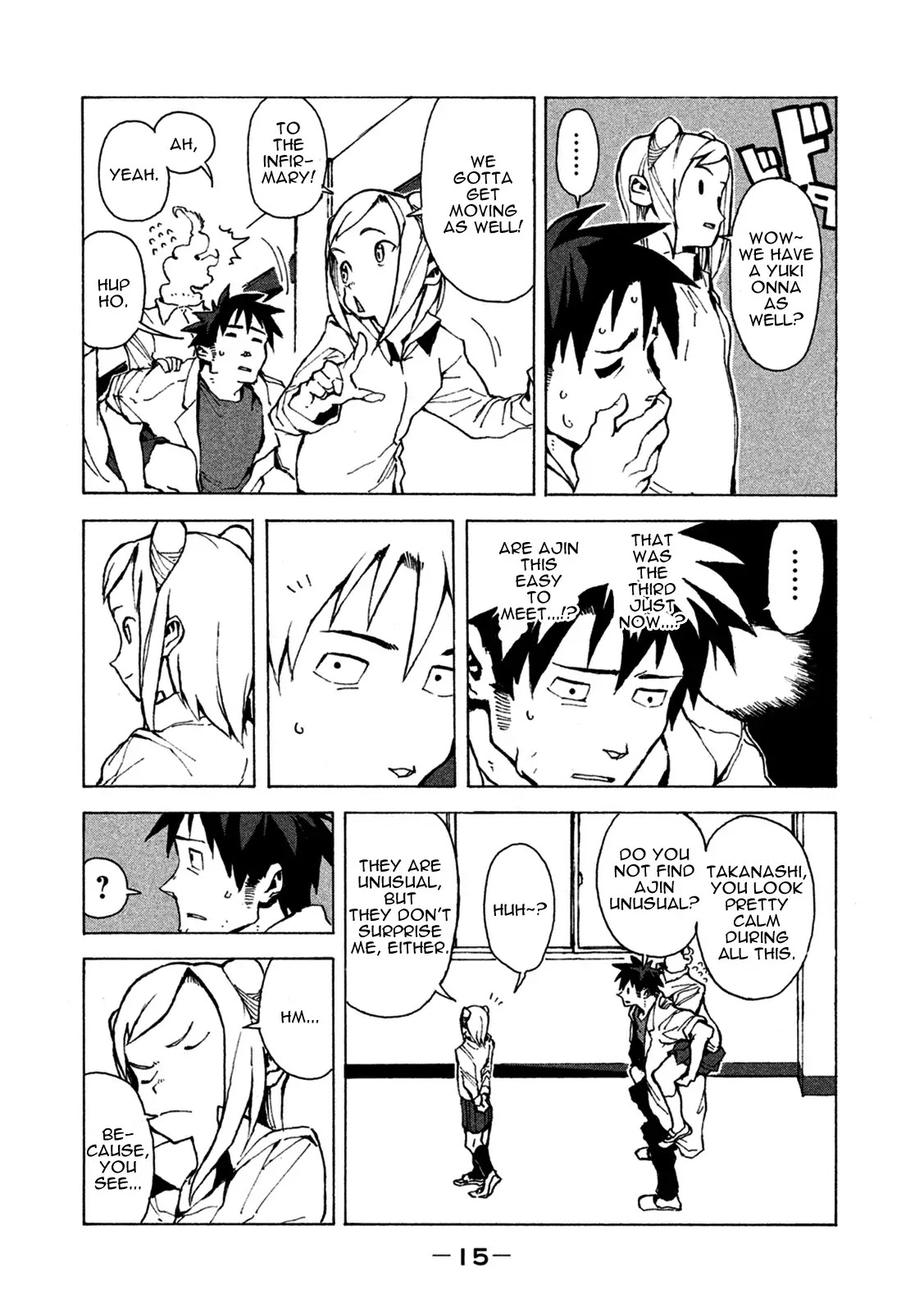 Ajin-chan wa Kataritai Chapter 1 page 14 - Chapter 1: Takahashi Tetsuo Wants to Communicate