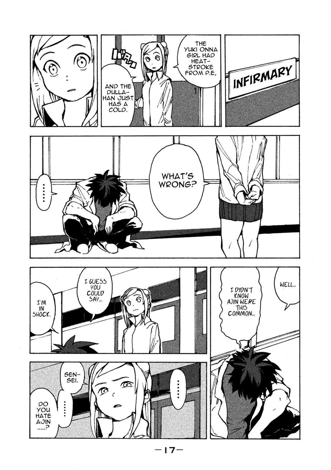 Ajin-chan wa Kataritai Chapter 1 page 16 - Chapter 1: Takahashi Tetsuo Wants to Communicate