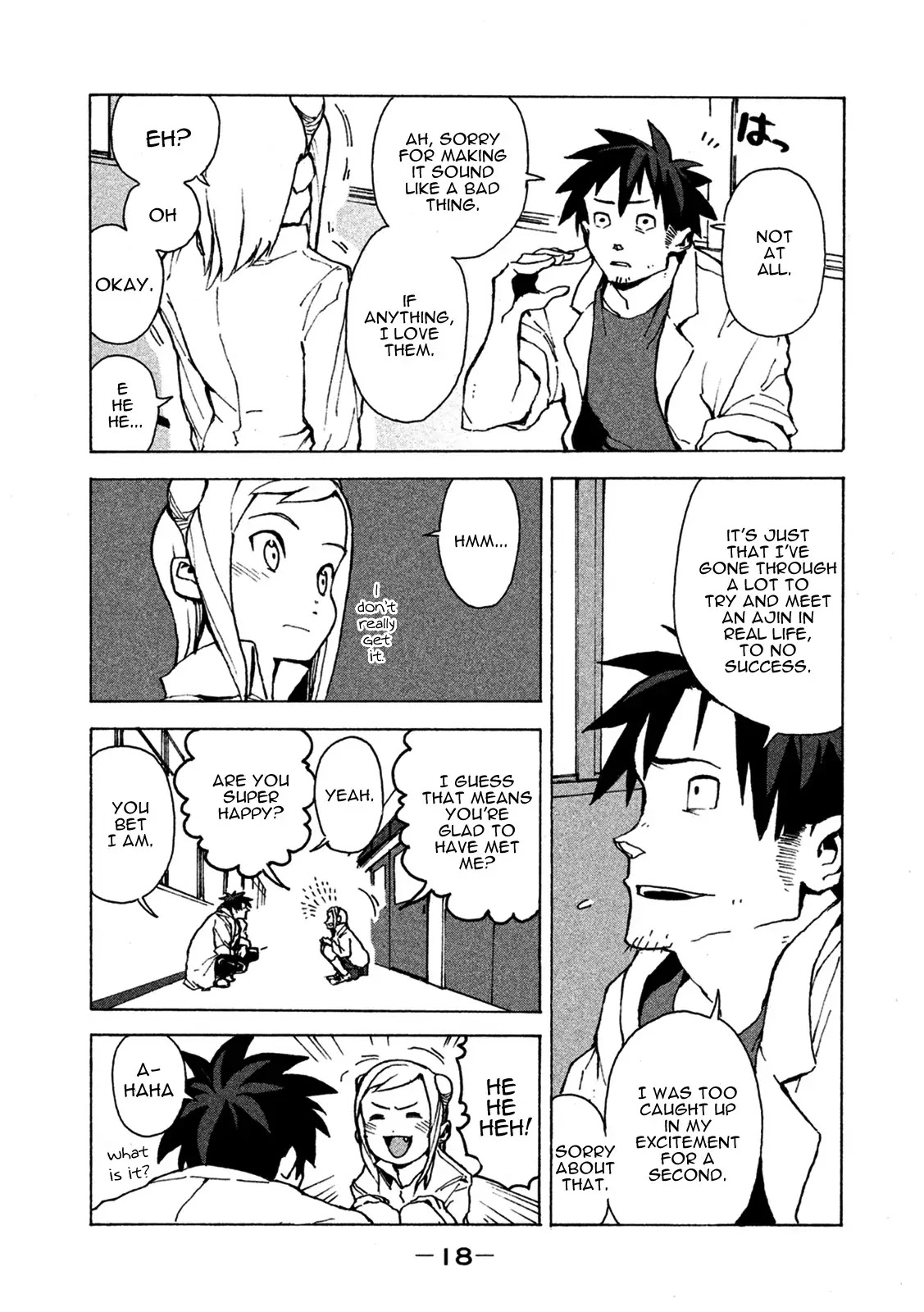 Ajin-chan wa Kataritai Chapter 1 page 17 - Chapter 1: Takahashi Tetsuo Wants to Communicate