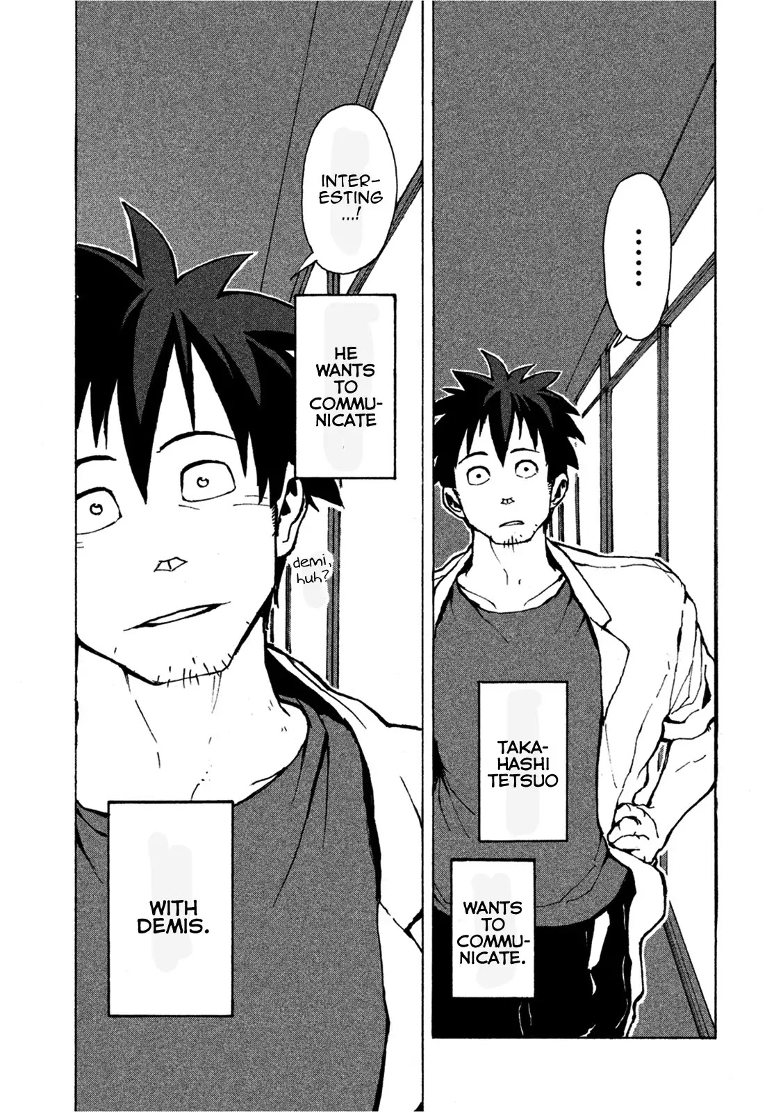 Ajin-chan wa Kataritai Chapter 1 page 20 - Chapter 1: Takahashi Tetsuo Wants to Communicate