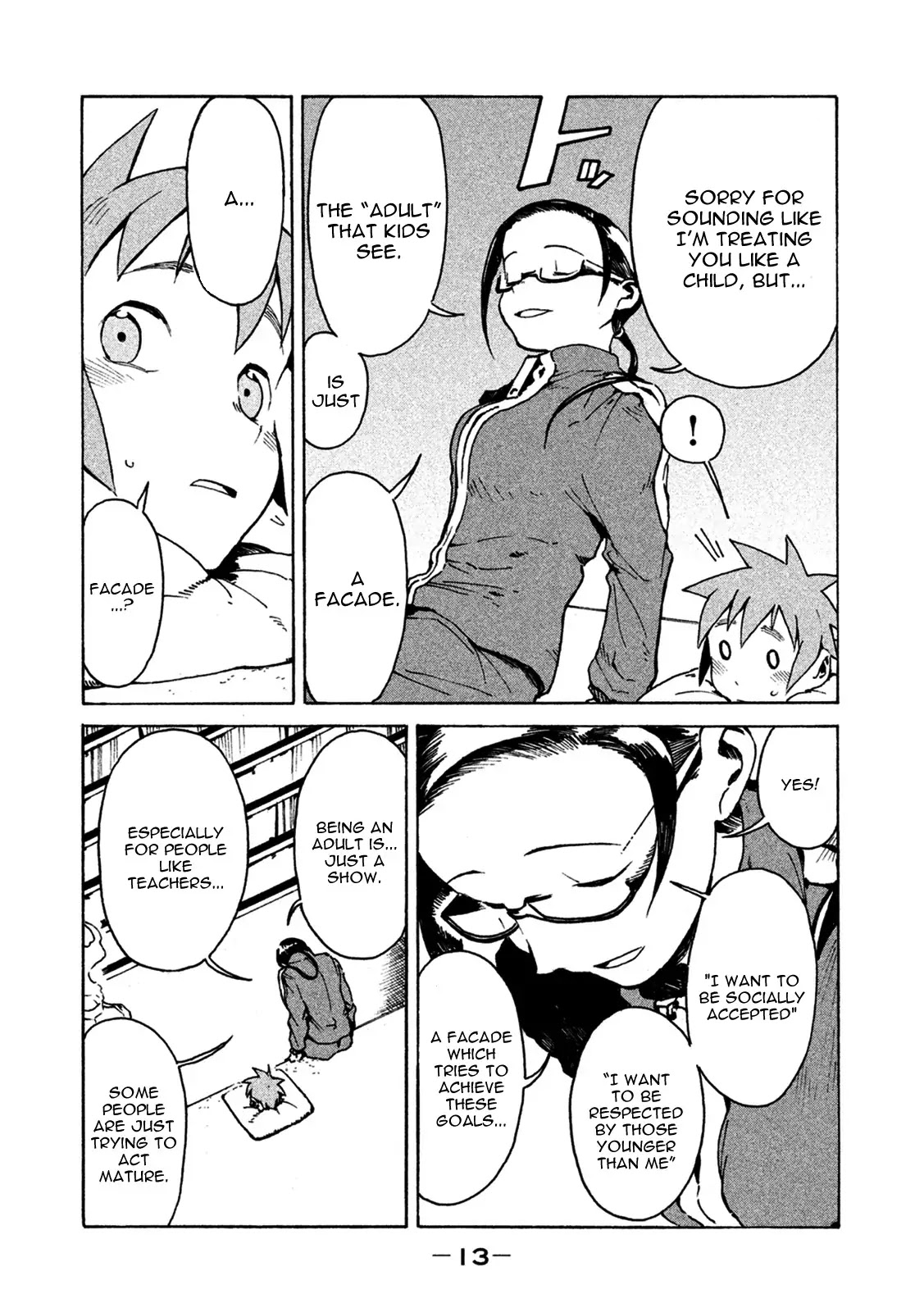 Ajin-chan wa Kataritai Chapter 10 page 12 - Chapter 10: Succubus-san is a Good Adult