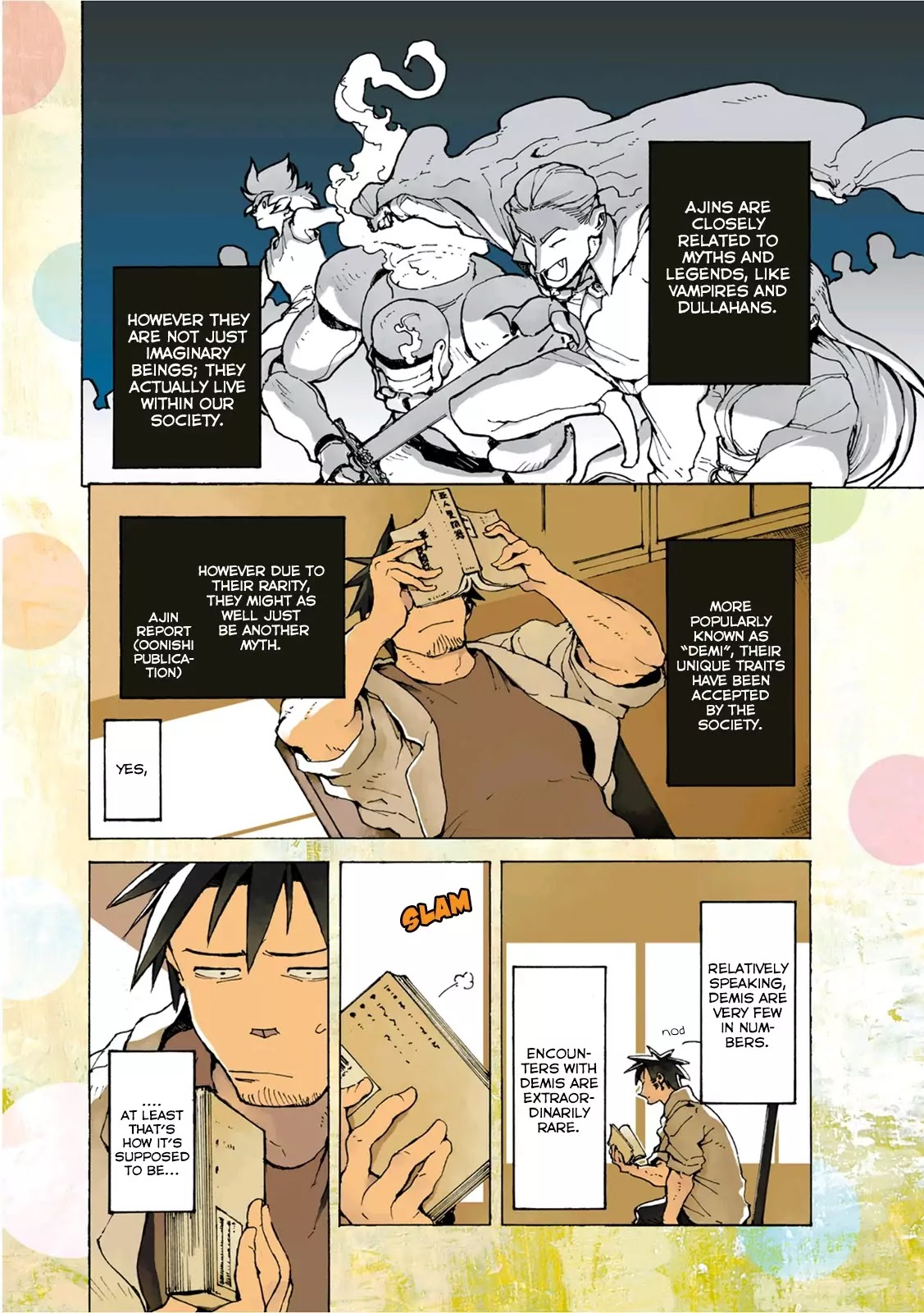 Ajin-chan wa Kataritai Chapter 10 page 2 - Chapter 10: Succubus-san is a Good Adult