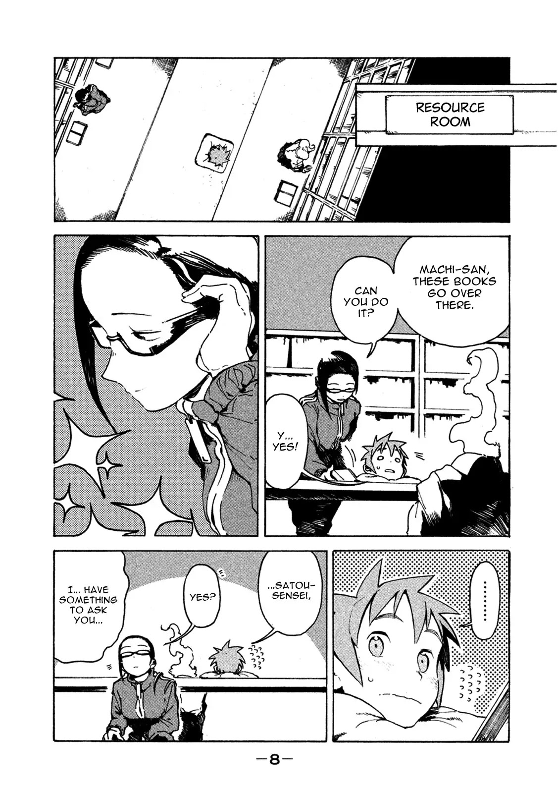 Ajin-chan wa Kataritai Chapter 10 page 7 - Chapter 10: Succubus-san is a Good Adult