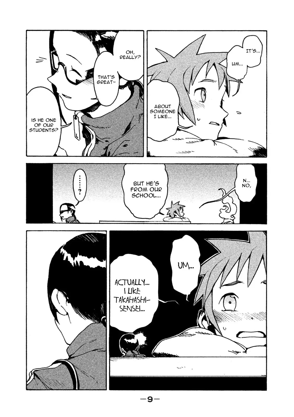 Ajin-chan wa Kataritai Chapter 10 page 8 - Chapter 10: Succubus-san is a Good Adult