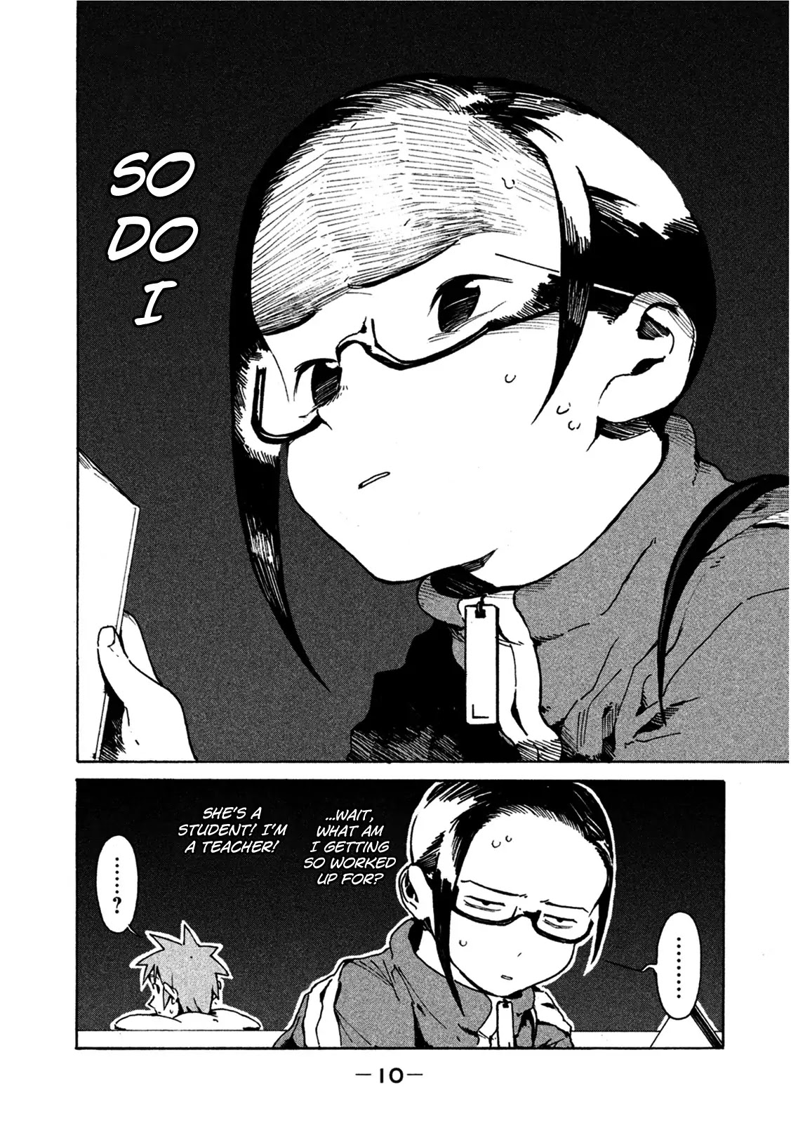 Ajin-chan wa Kataritai Chapter 10 page 9 - Chapter 10: Succubus-san is a Good Adult