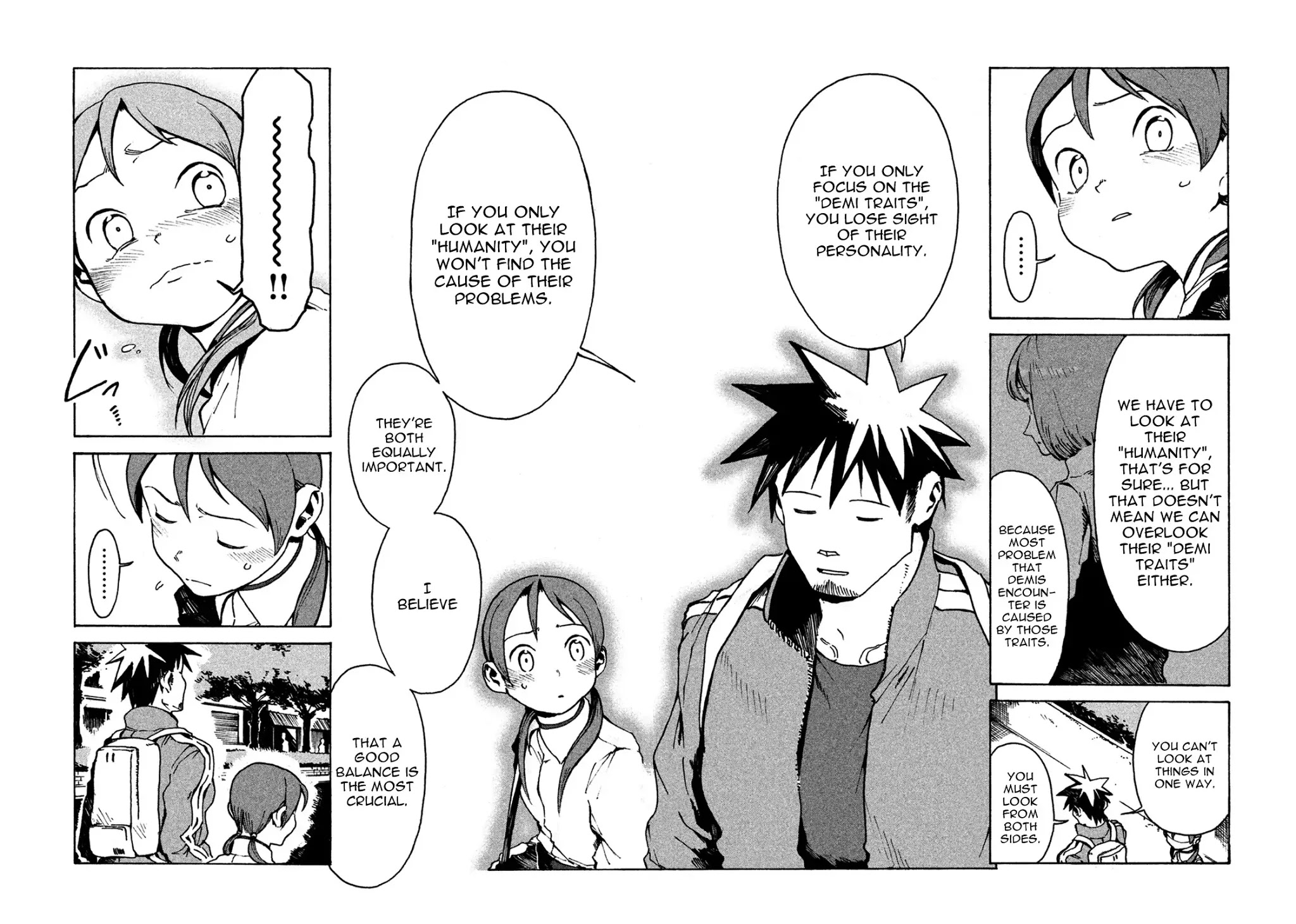 Ajin-chan wa Kataritai Chapter 11 page 11 - Chapter 11: Takanashi Himari is Doubtful