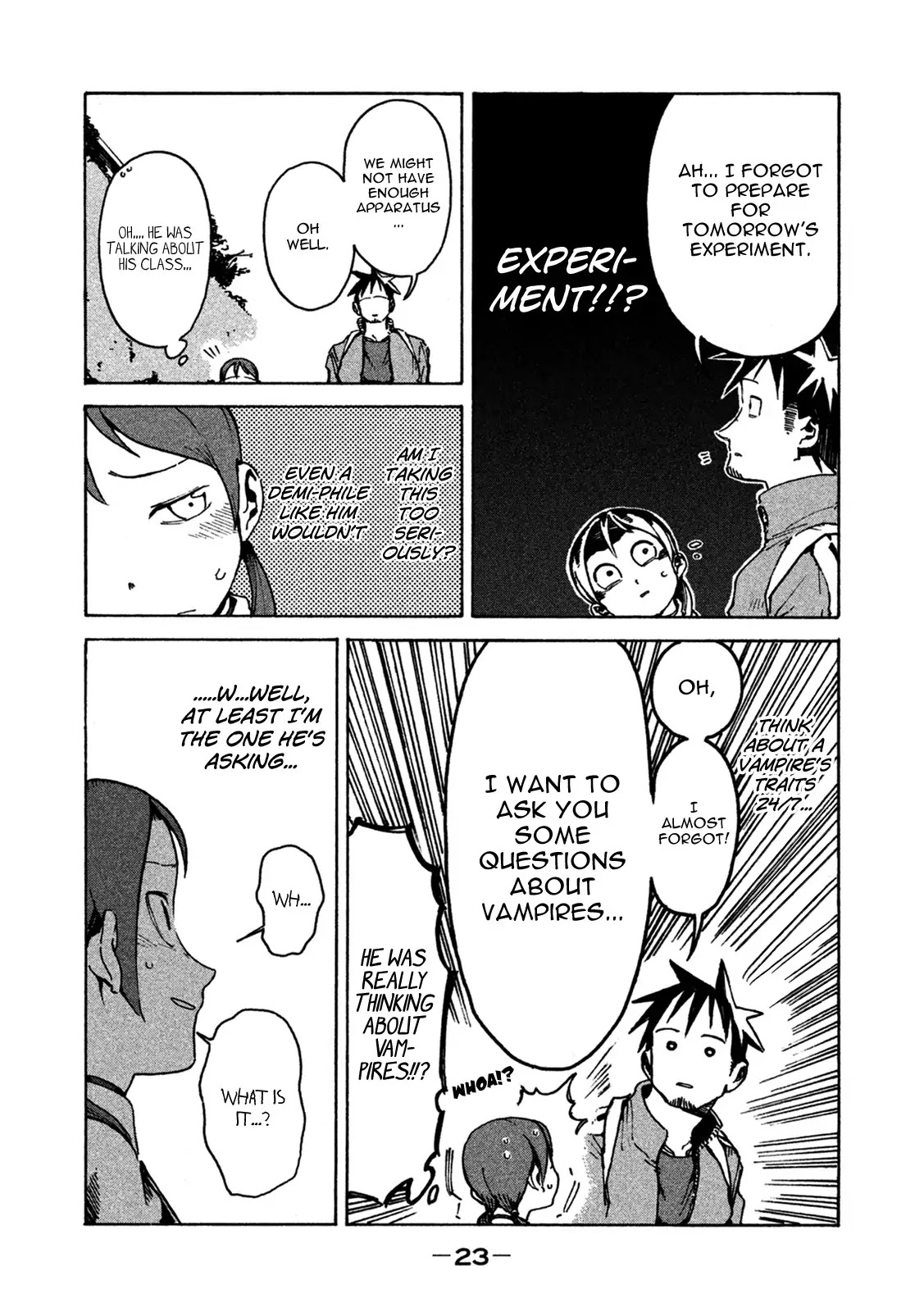 Ajin-chan wa Kataritai Chapter 11 page 4 - Chapter 11: Takanashi Himari is Doubtful