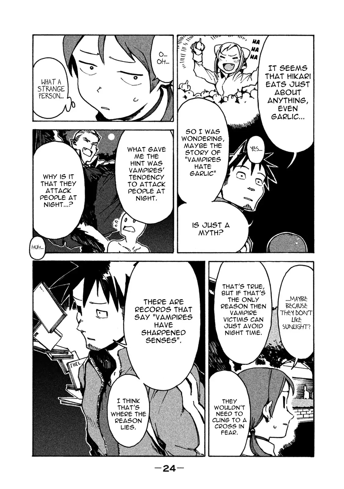 Ajin-chan wa Kataritai Chapter 11 page 5 - Chapter 11: Takanashi Himari is Doubtful