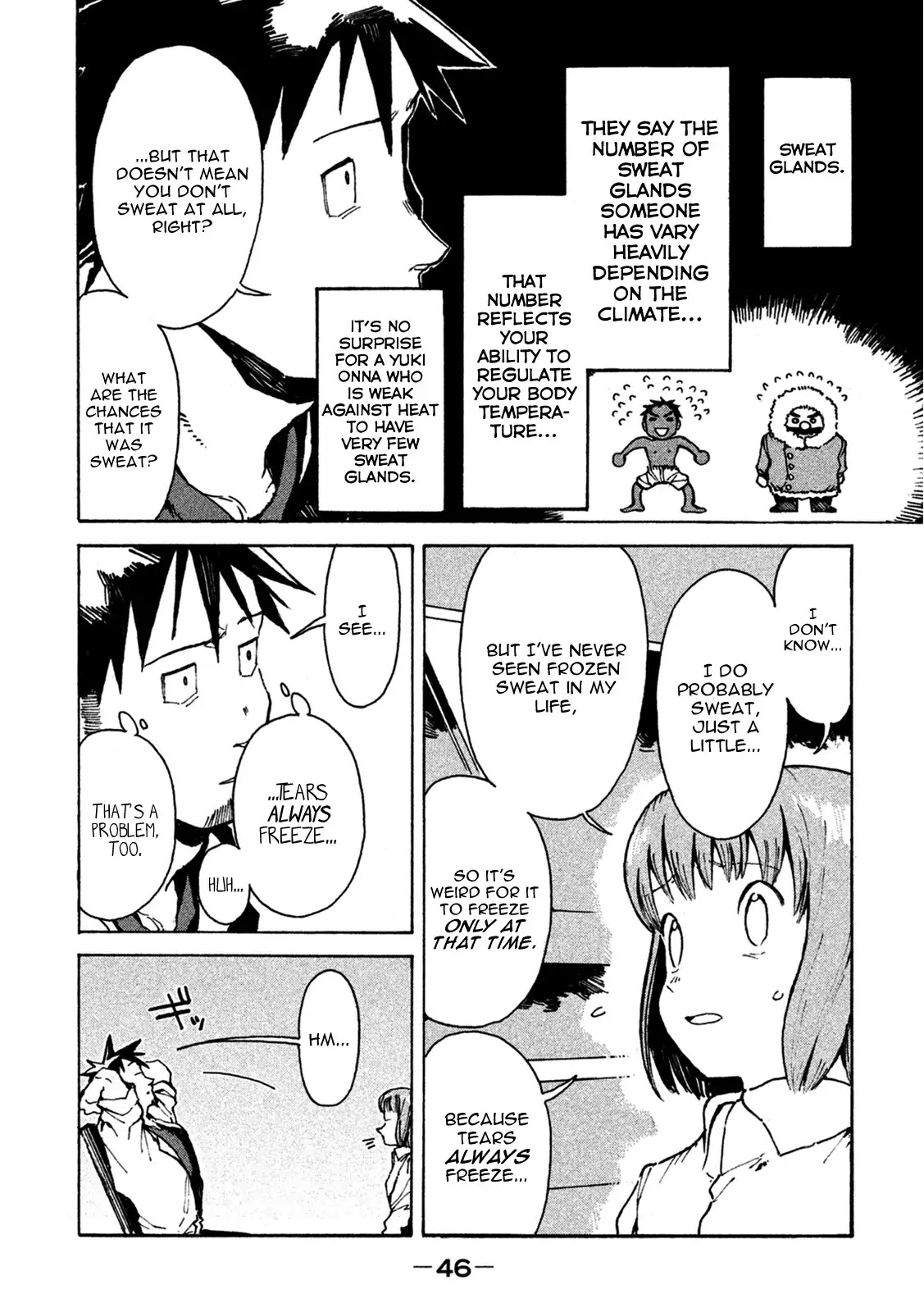 Ajin-chan wa Kataritai Chapter 12 page 10 - Chapter 12: Yuki Onna-chan is Cold (Part 1)