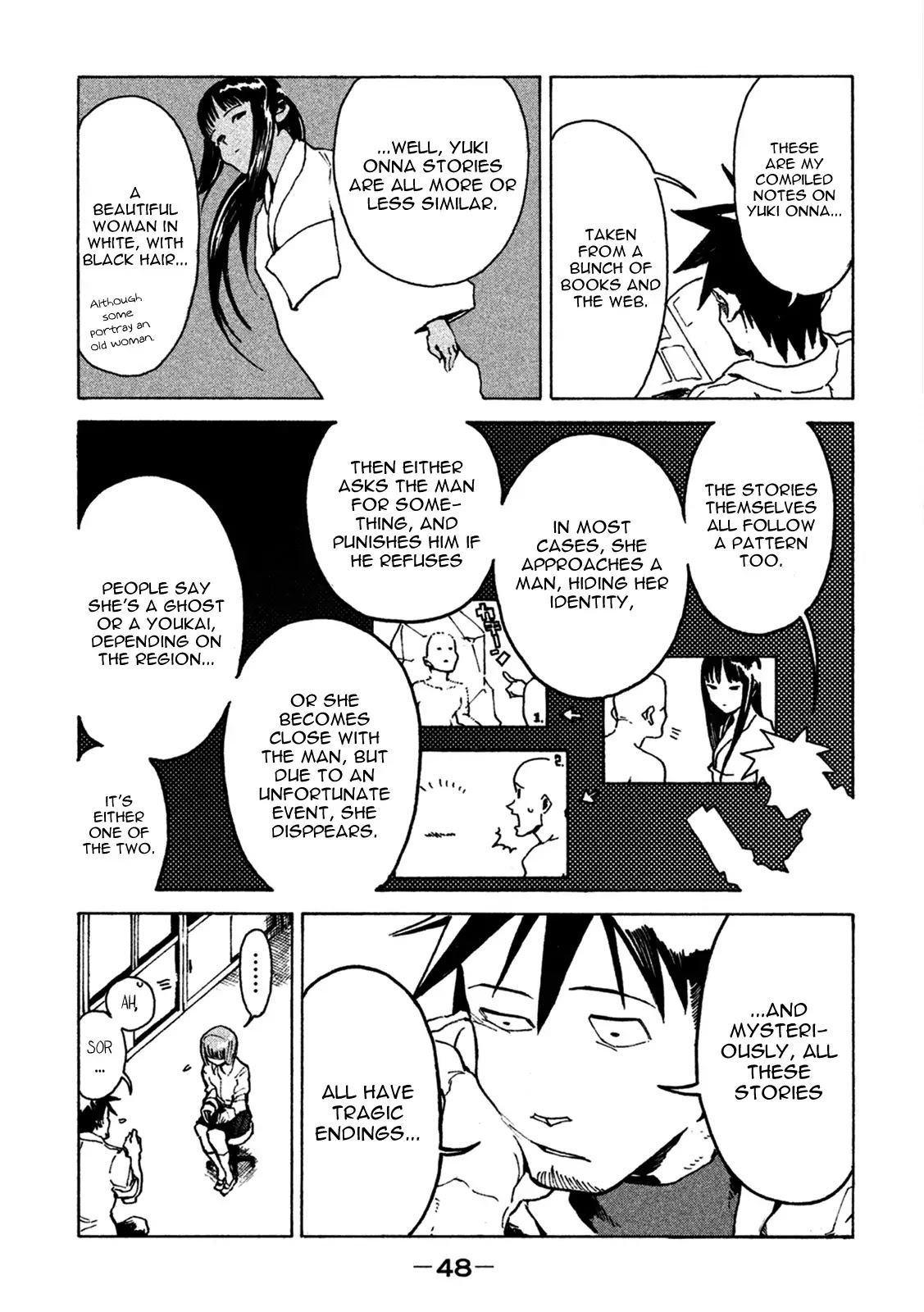 Ajin-chan wa Kataritai Chapter 12 page 12 - Chapter 12: Yuki Onna-chan is Cold (Part 1)